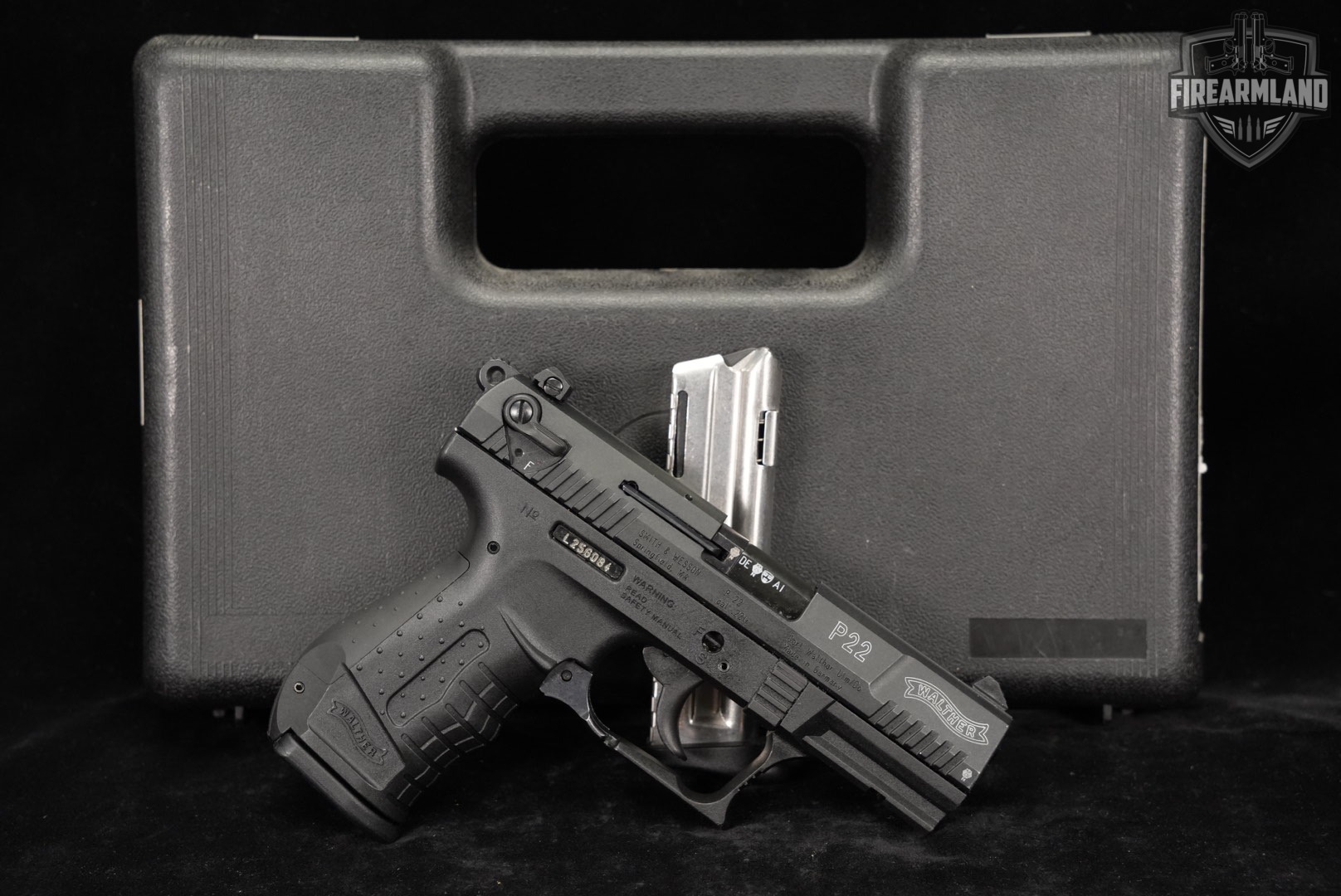 Walther P22 22LR 3.4" P-22 +2 MAGS & ORIG CASE-img-2