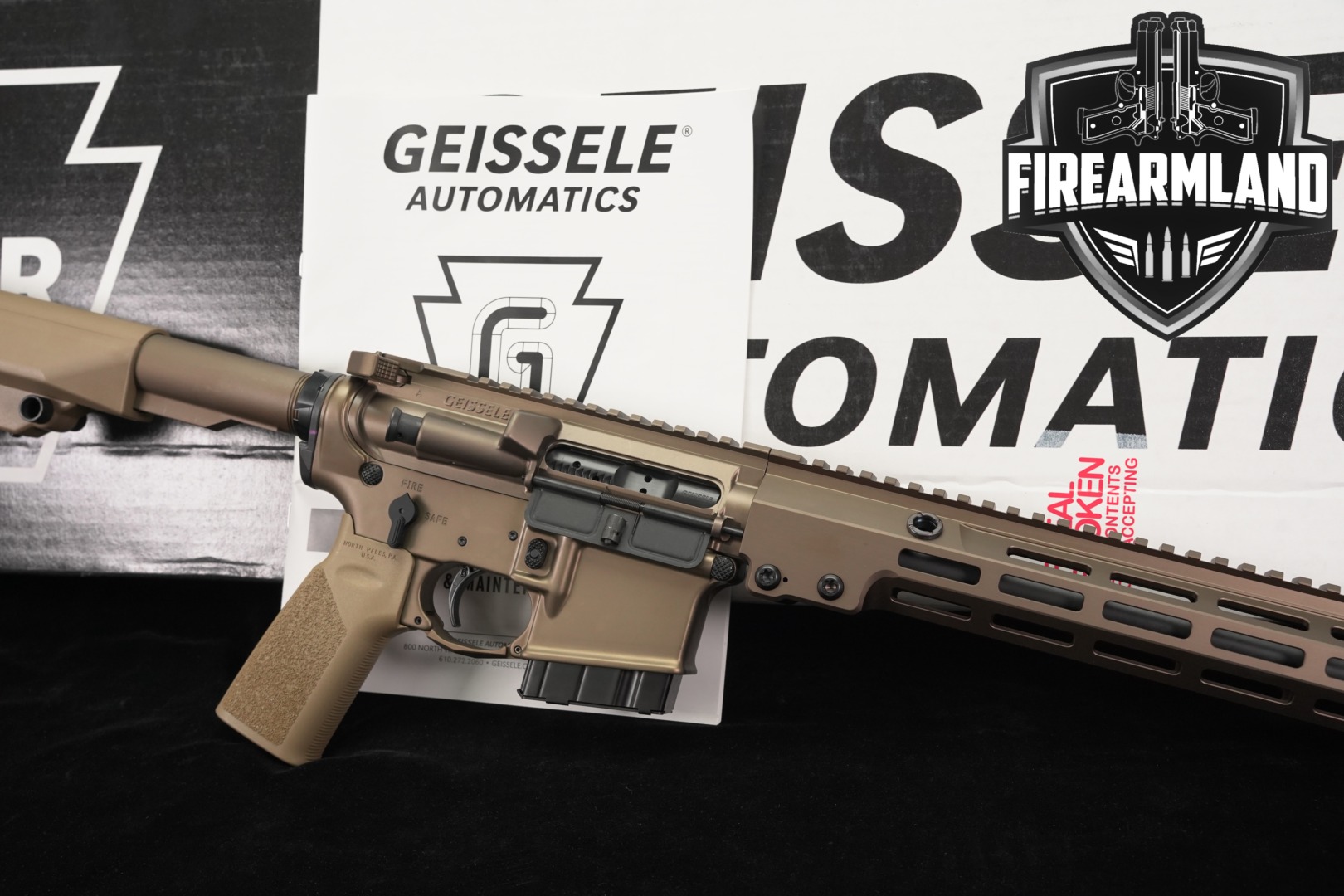 Geissele Automatics GFR-05 Maritime Recce 6mm ARC Desert Dirt Color in Excellent Condition Thumbnail
