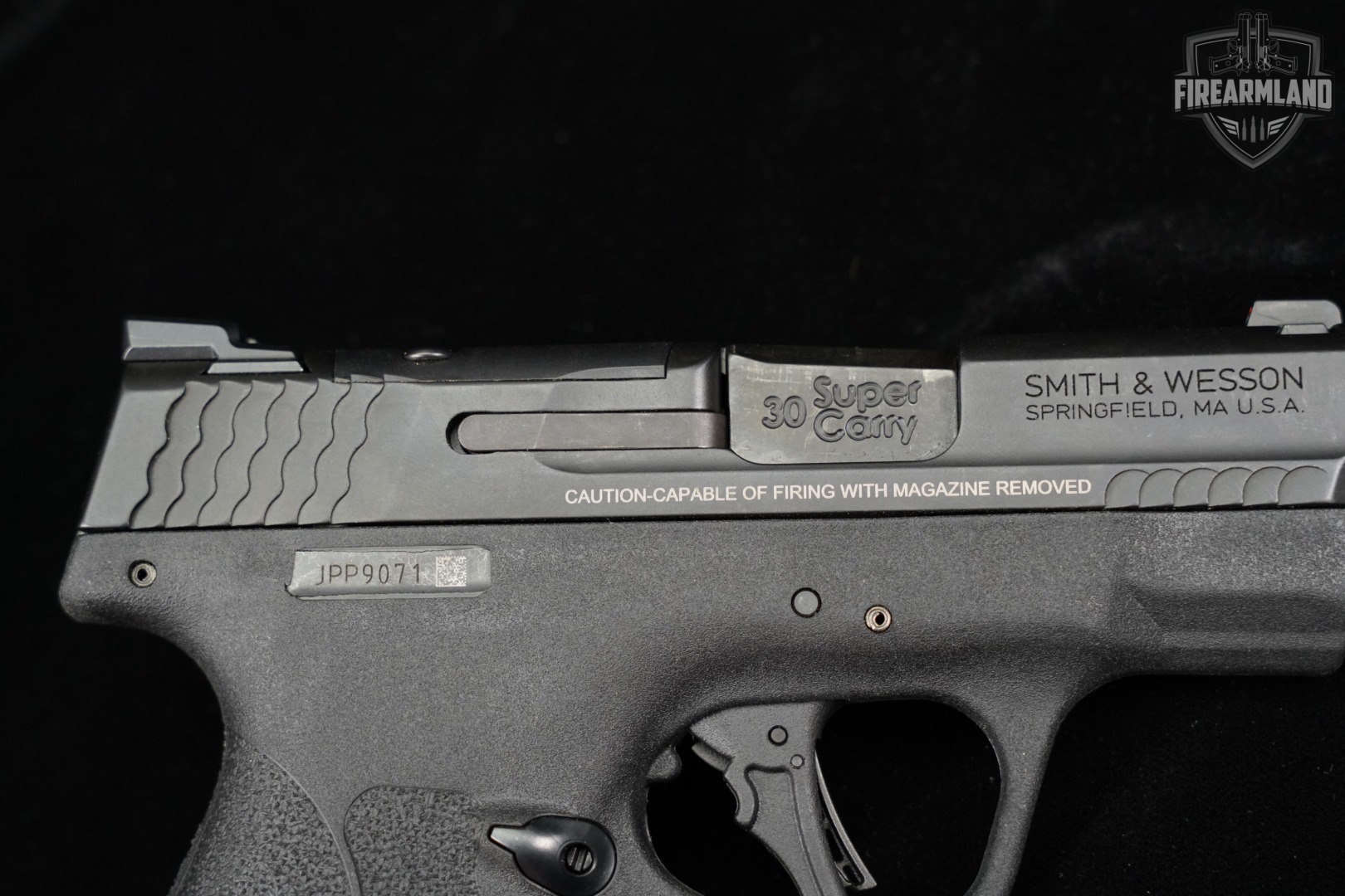 Smith & Wesson Shield Plus OR NTS S&W 30 Super Carry 3.1" Armornite +2 MAGS-img-13