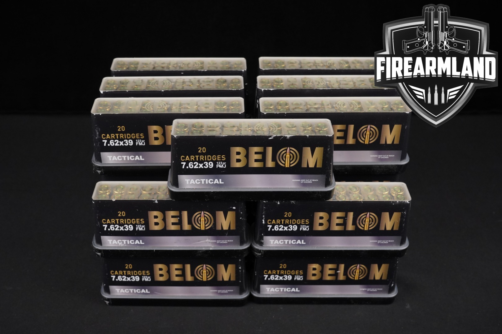 Belom 7.62x39mm Ammo 7.62x39 in New - Old Stock Condition Thumbnail