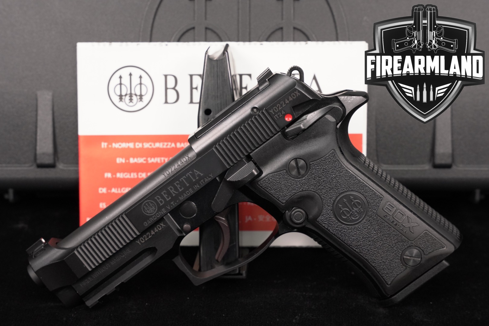 Beretta 80X Cheetah .380 ACP Black in Excellent Condition Thumbnail