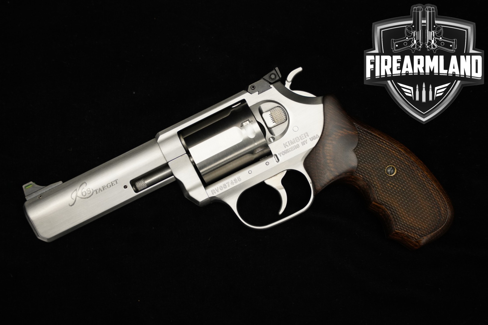 Kimber K6s DASA Target .357 Mag. Brushed Stainless in Very Good Condition Thumbnail