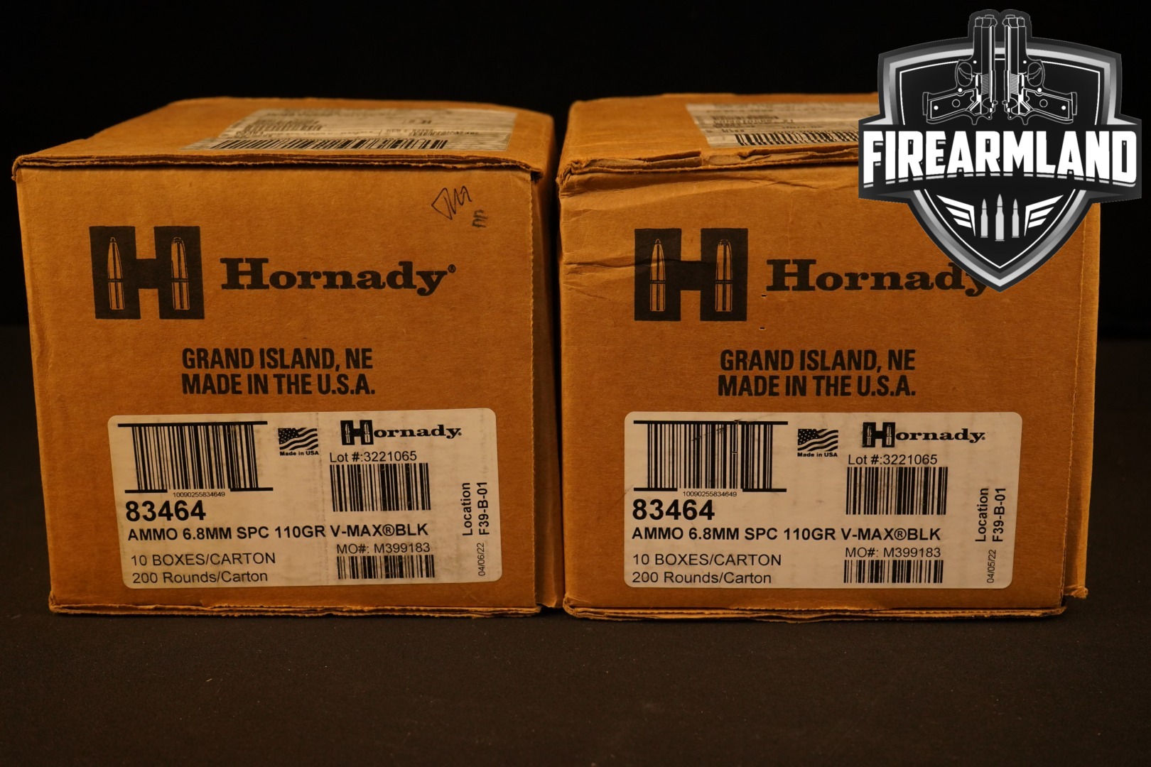 Hornady 6.8 SPC Ammo 6.8 Rem. Spc. in New - Old Stock Condition Thumbnail