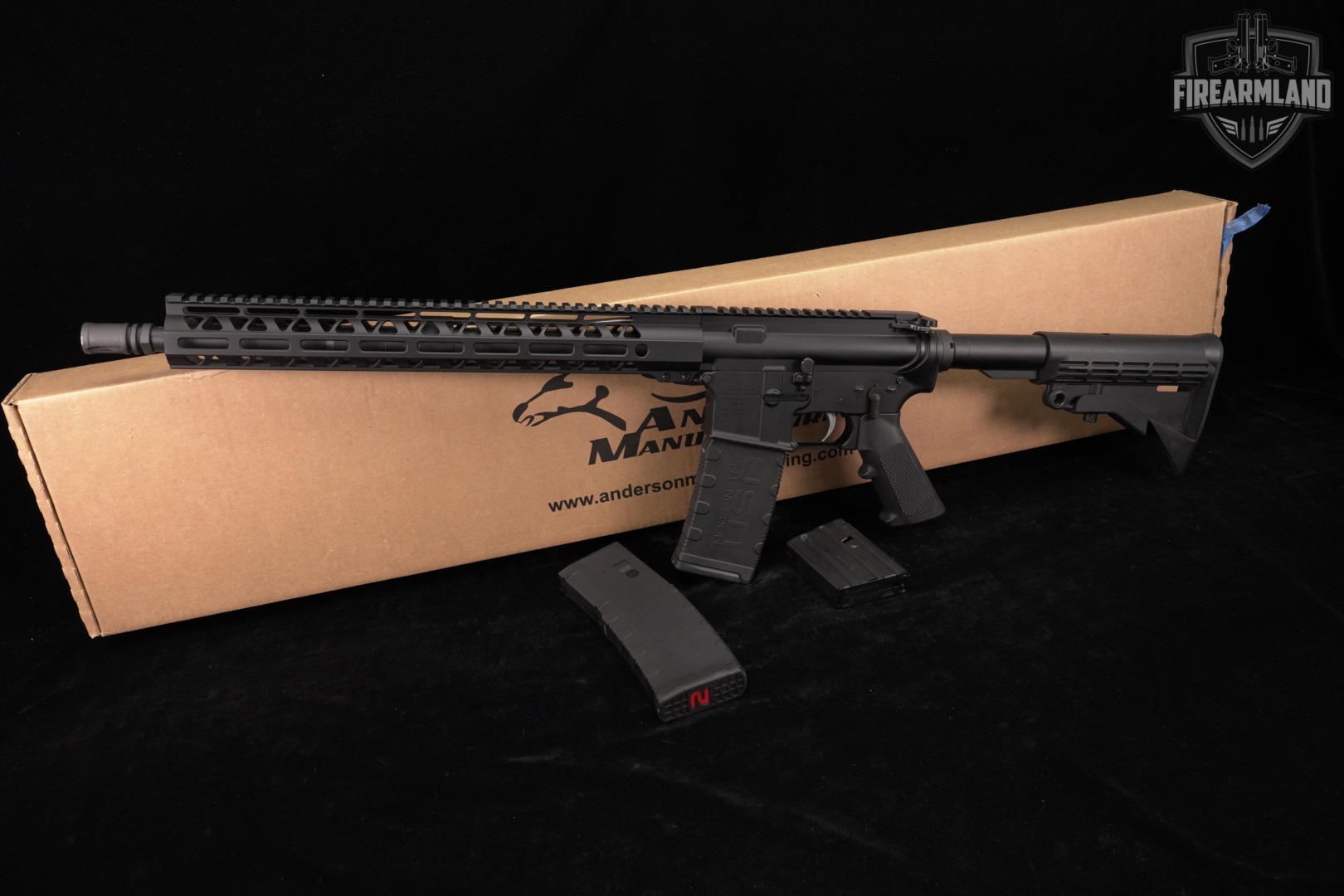 Anderson Manufacturing AM-15 5.56 NATO AR15 16" AR AM15 +3 MAGS & ORIG BOX-img-2