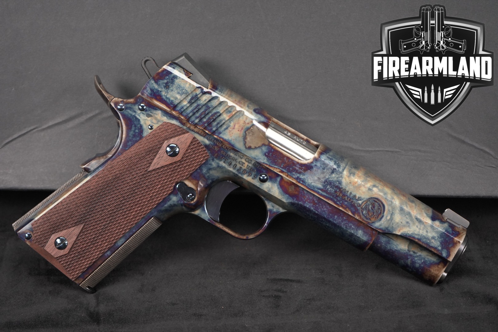 Standard Manufacturing 1911 CC Case Colored .45 ACP Color Case Hardened in Excellent Condition Thumbnail