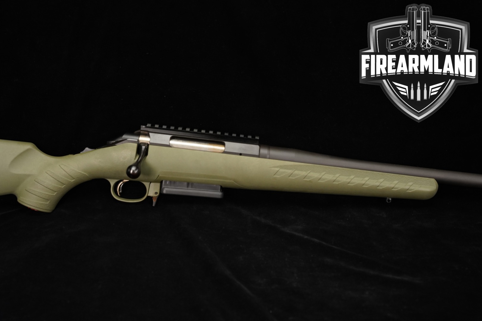 2013 Sturm Ruger American Rifle Predator Gen 1 6.5 Creedmoor OD Green in Very Good Condition Thumbnail