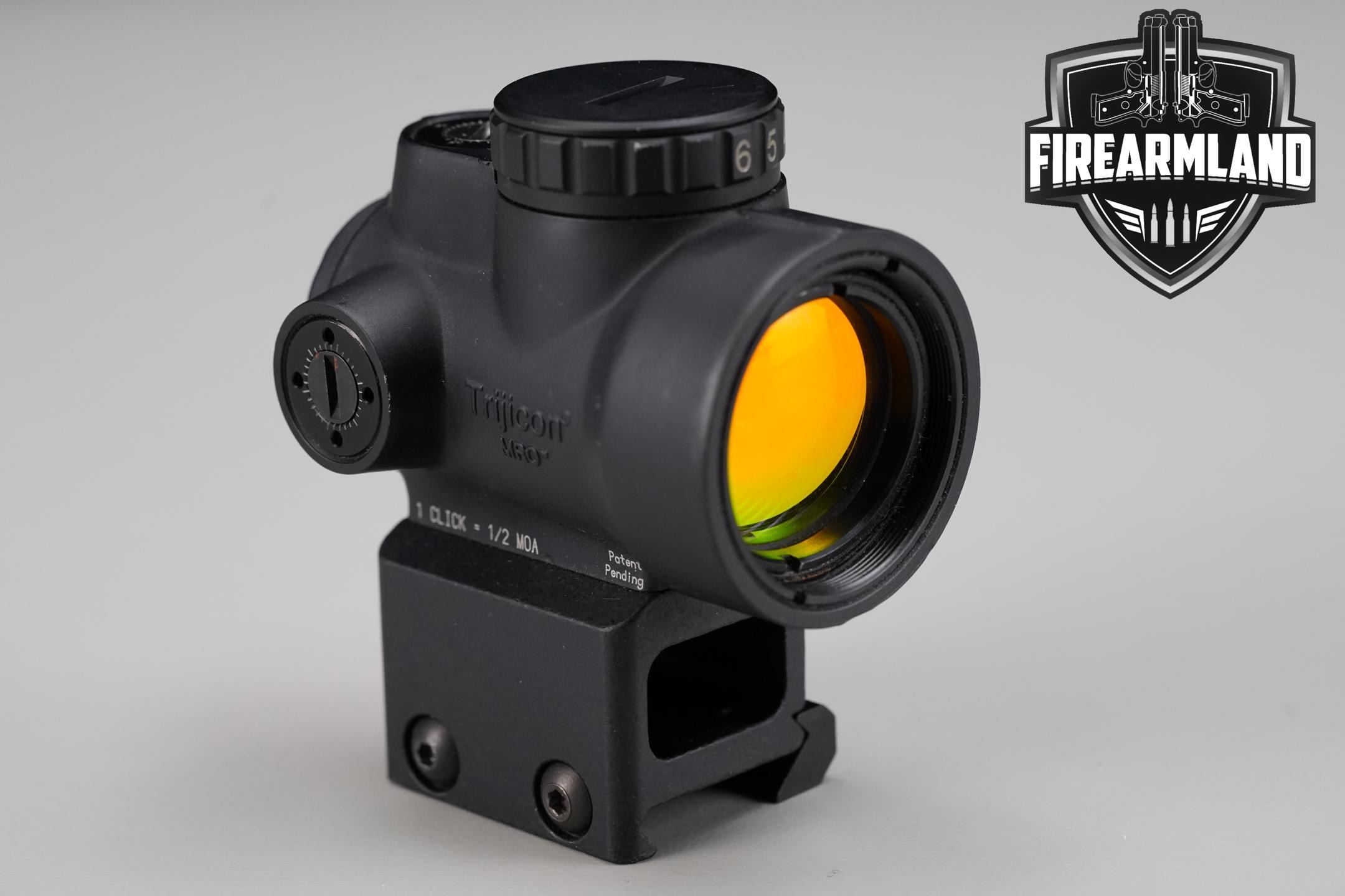 Trijicon MRO 2 MOA Red Dot Matte Black in Very Good Condition Thumbnail