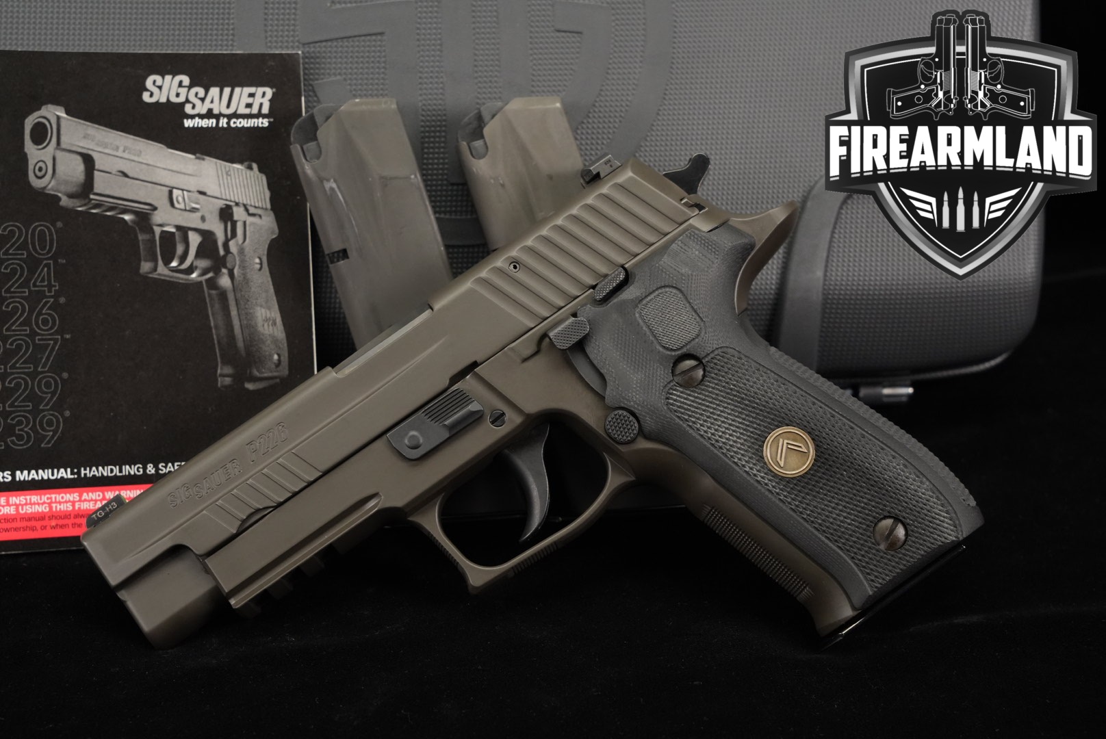 Sig Sauer P226 Legion 9mm Luger Legion Gray in Excellent Condition Thumbnail