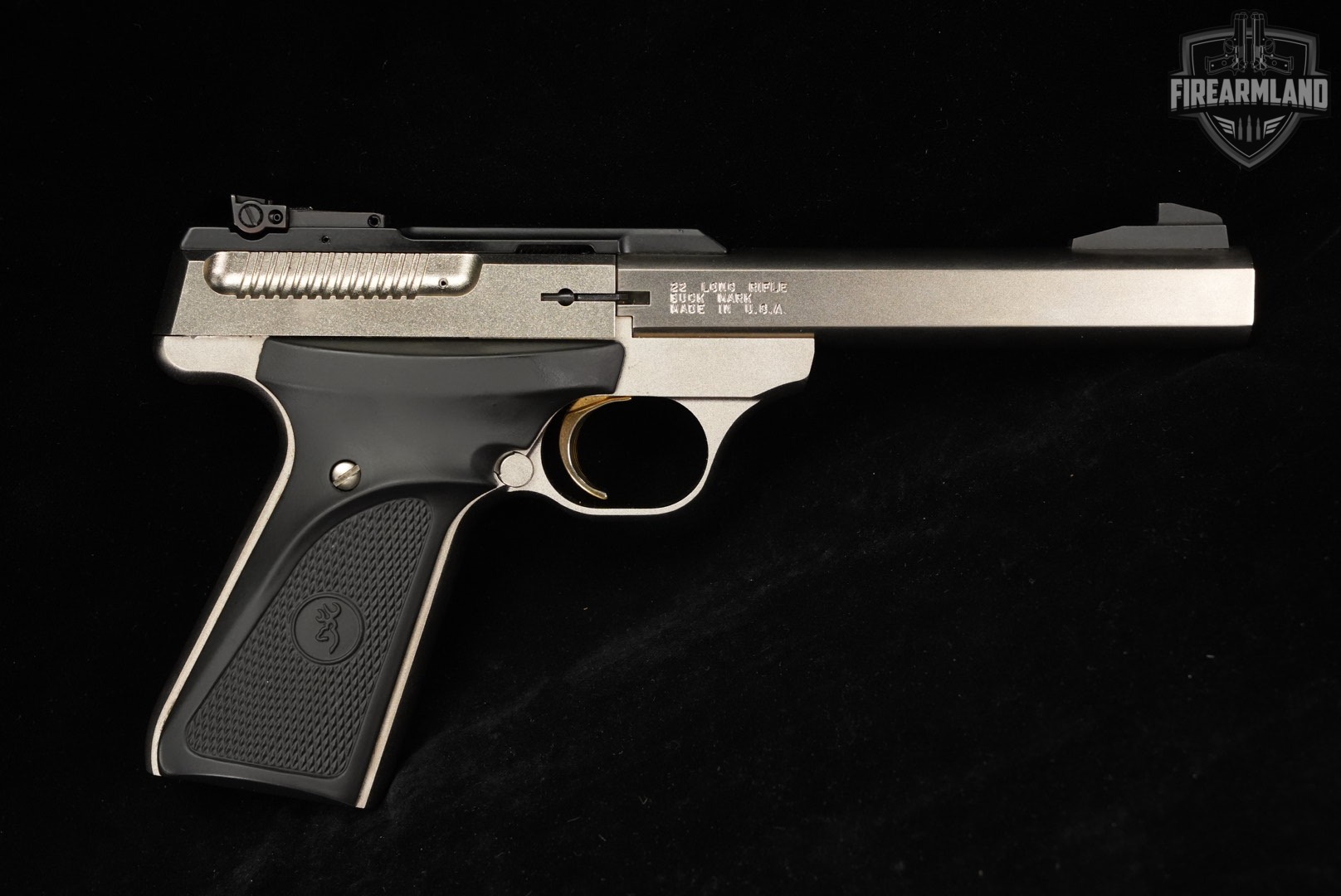 1993 Browning Buck Mark Standard Nickel 22LR 5.5-img-2