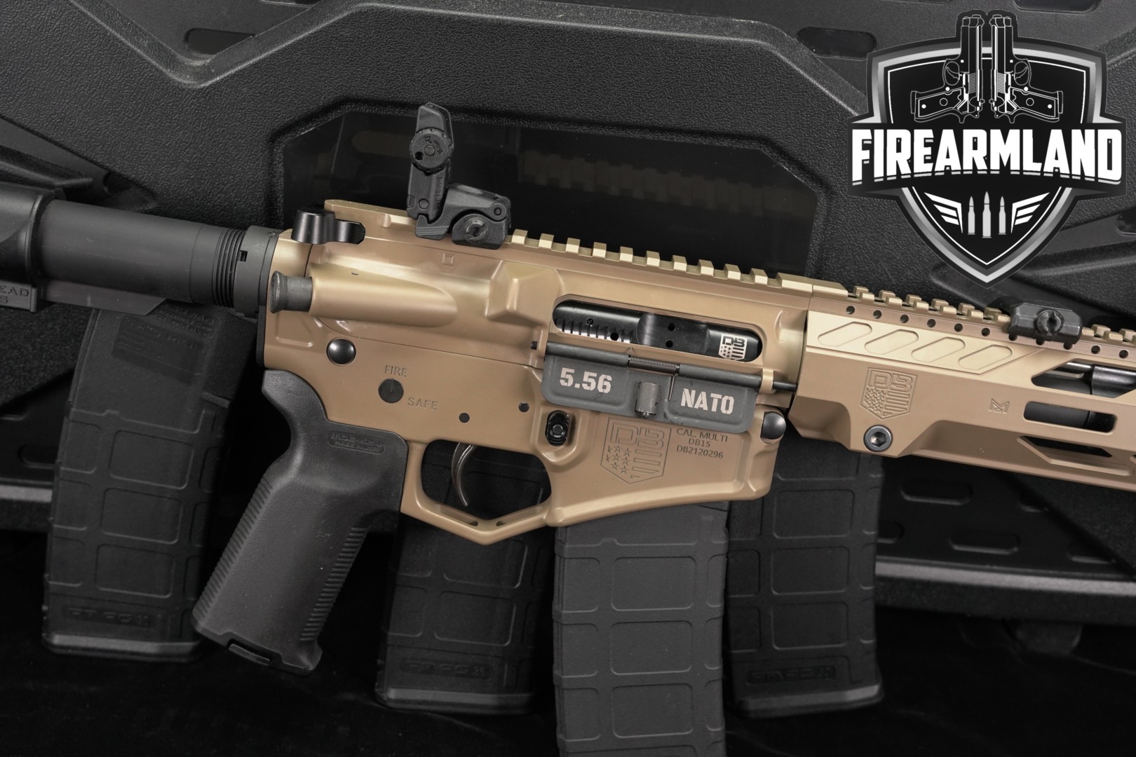 Diamondback (DB) DB15 5.56mm NATO FDE in Excellent Condition Thumbnail