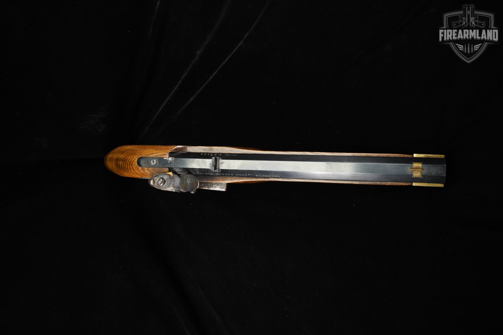 Miroku KOREA Kentucky Pistol Flintlock 45 10" Blued & Curly Maple Ultra-Hi-img-5