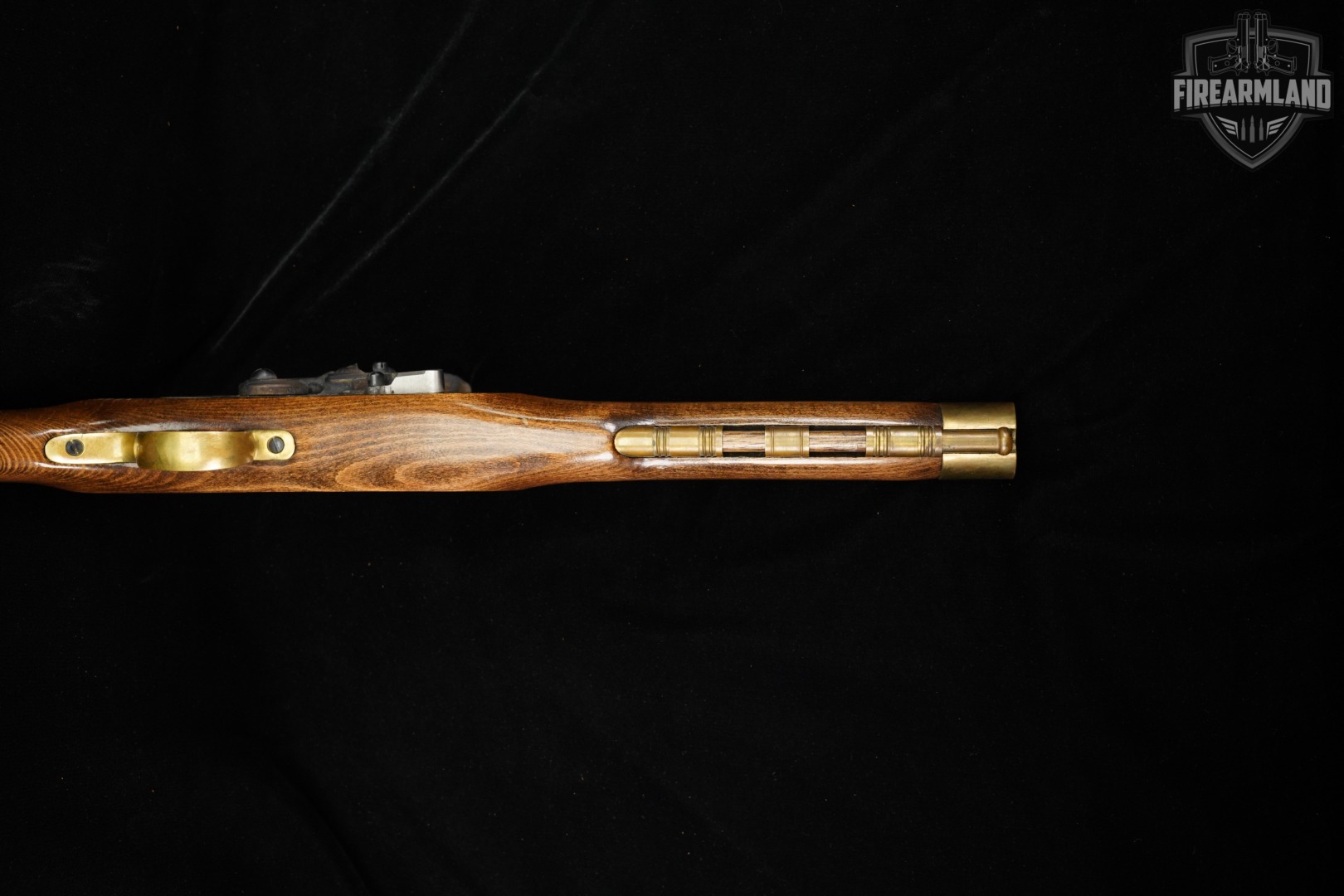 Miroku KOREA Kentucky Pistol Flintlock 45 10" Blued & Curly Maple Ultra-Hi-img-6
