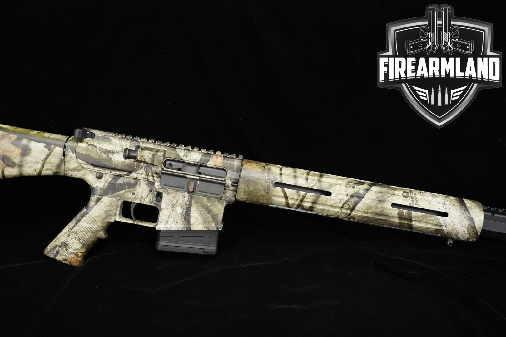 2008-2009 Remington Model R-25 .308 Win. Mossy Oak Treestand Camo in Very Good Condition Thumbnail