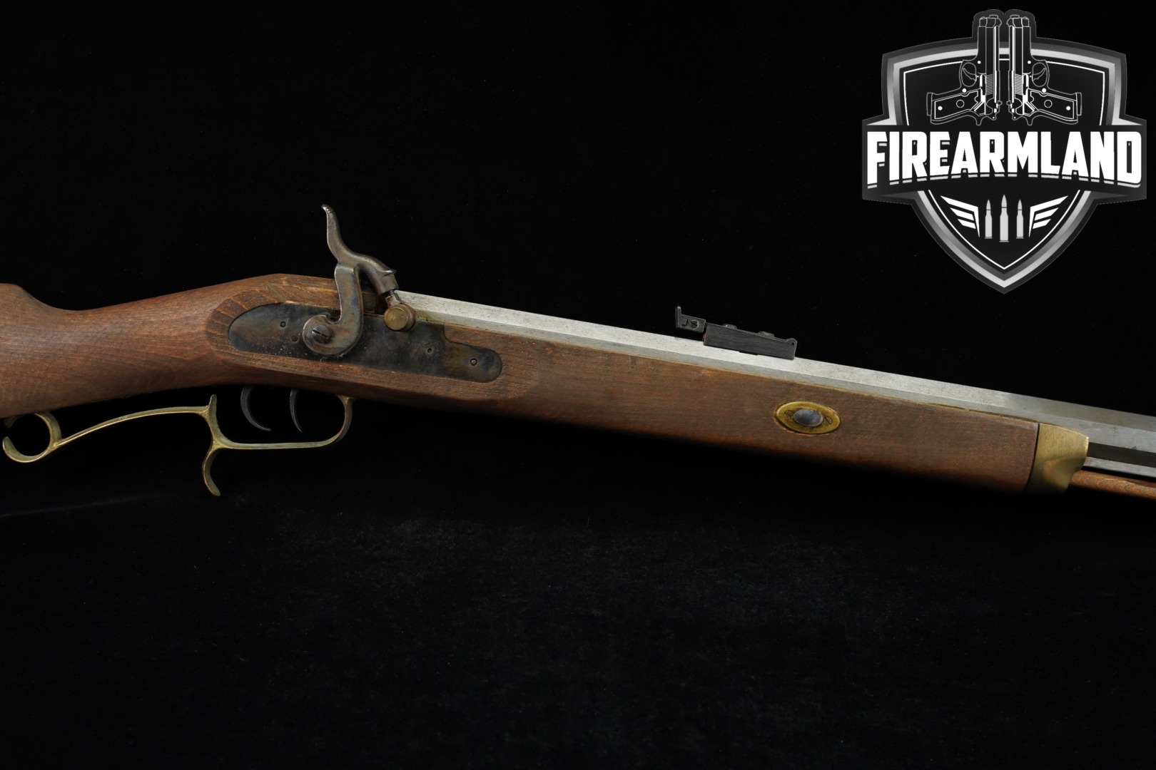 CVA Hawken .50 caliber Blued & Hardwood in Fair Condition Thumbnail