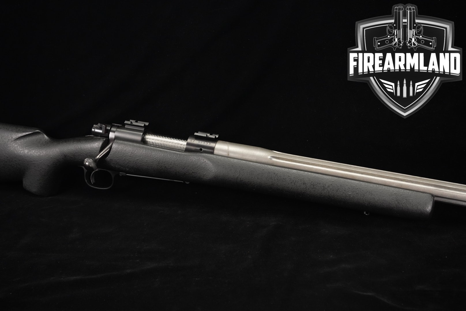 1994 Winchester Repeating Arms Model 70 .22-250 Ackley Improved Stainless & Synthetic in Good Condition Thumbnail