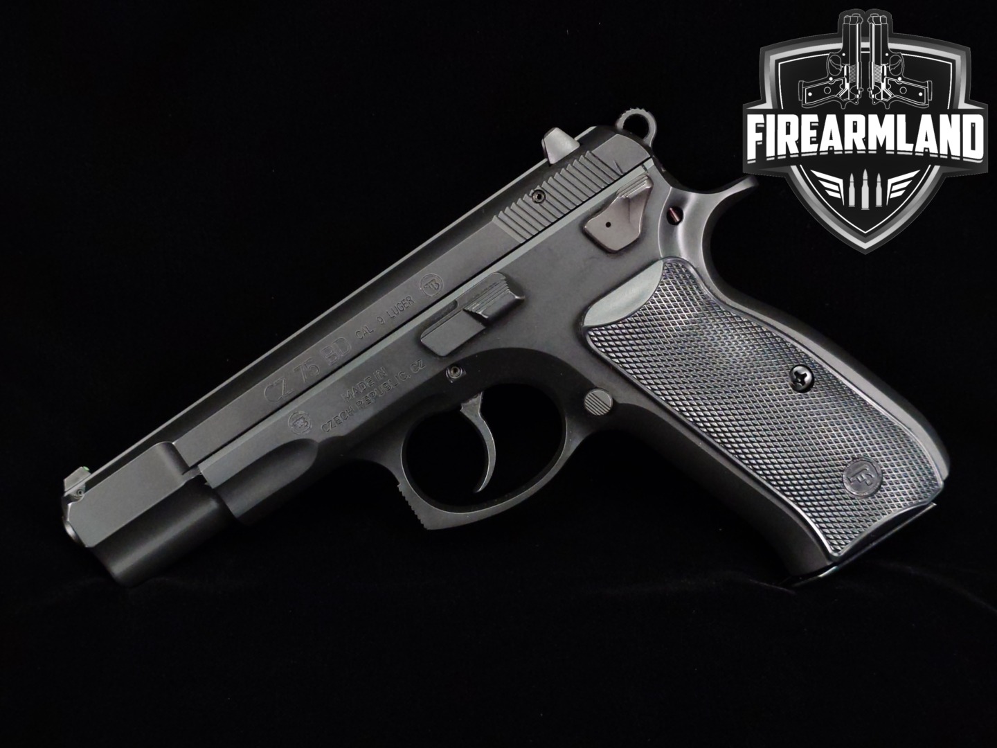 CZ CZ 75 BD 9mm Luger Black in Very Good Condition Thumbnail