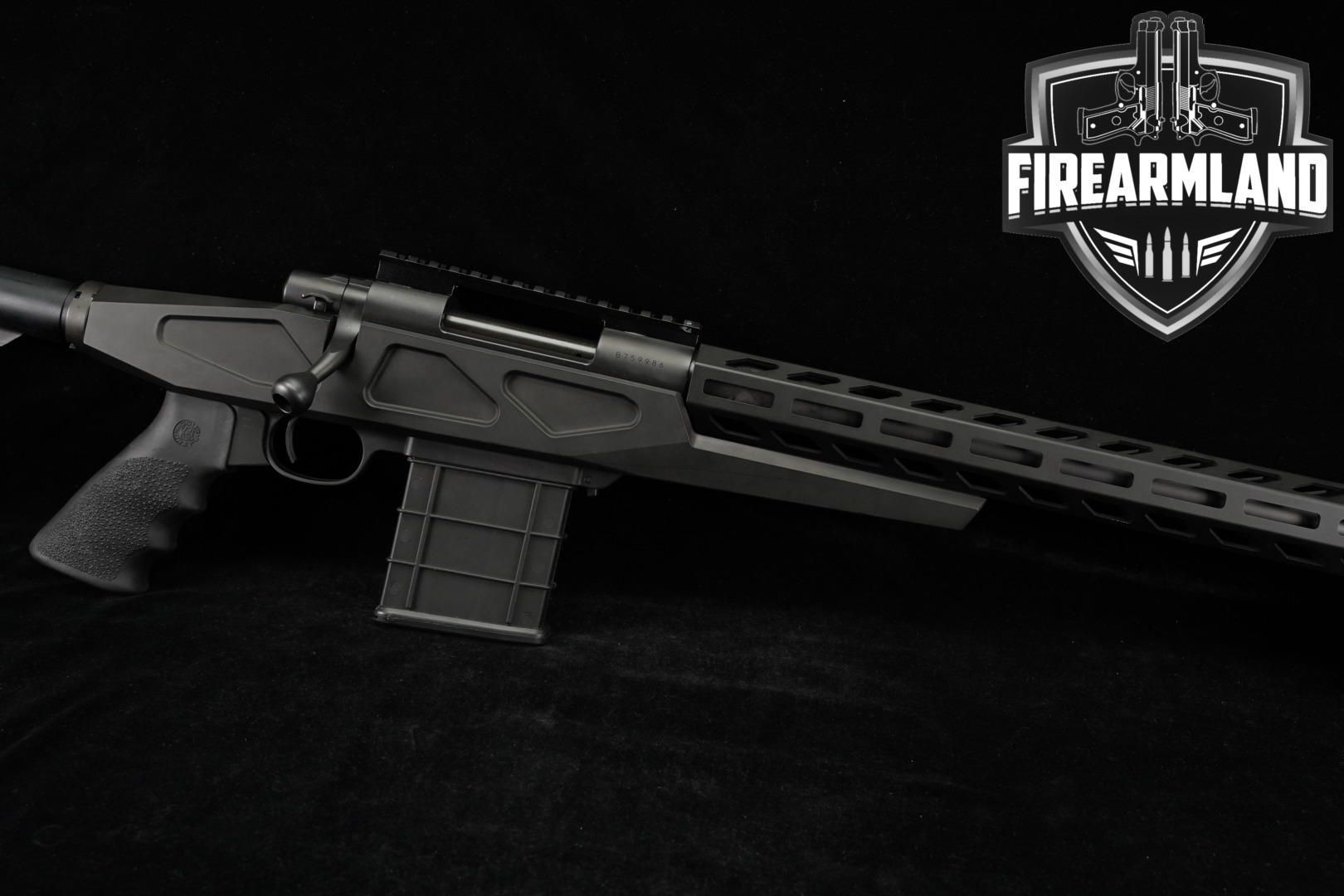 Howa Model 1500 HCR 6.5 Creedmoor Black in Very Good Condition Thumbnail