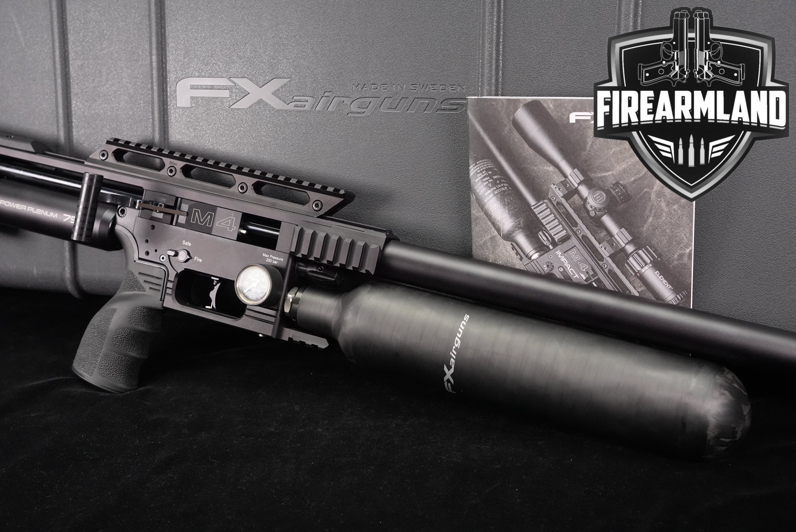 FX Airguns Impact M4 Sniper 30 27.5" Air Rifle Gun PCP +ORIG CASE-img-0