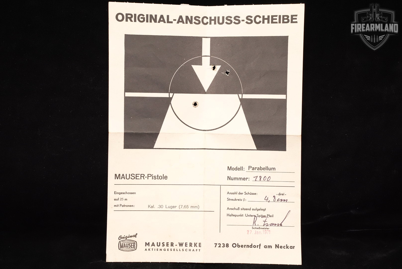 Mauser-Werke Parabellum P.08 American Eagle P08 Luger P-08 Interarms-img-18