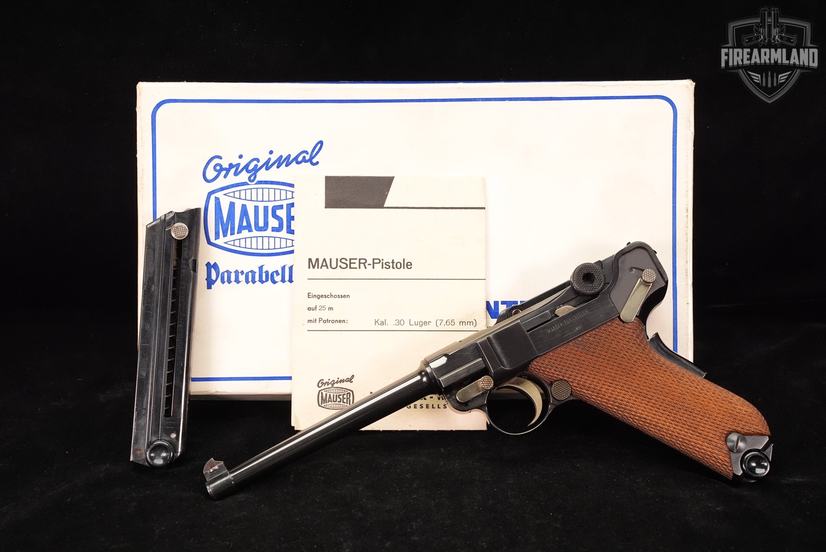 Mauser-Werke Parabellum P.08 American Eagle P08 Luger P-08 Interarms-img-2