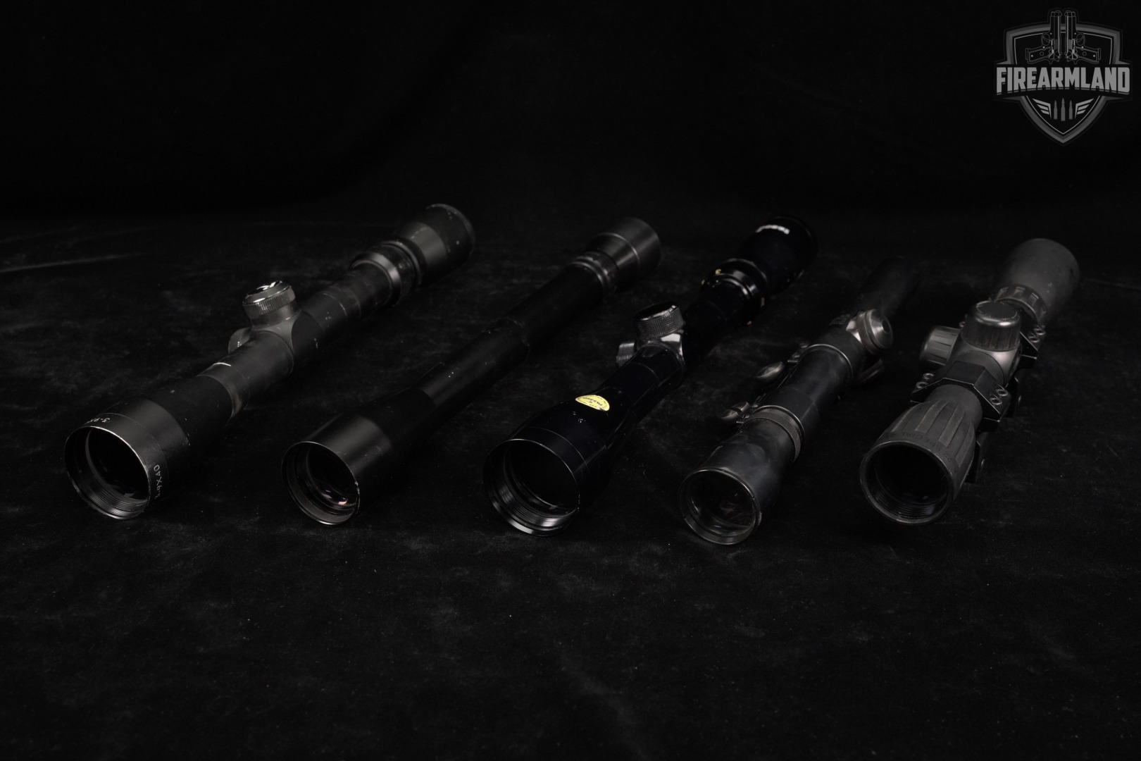 FIVE SCOPE LOT 5 Pack Weaver Bausch & Lomb Tasco BSA Riflescope Scopes-img-2