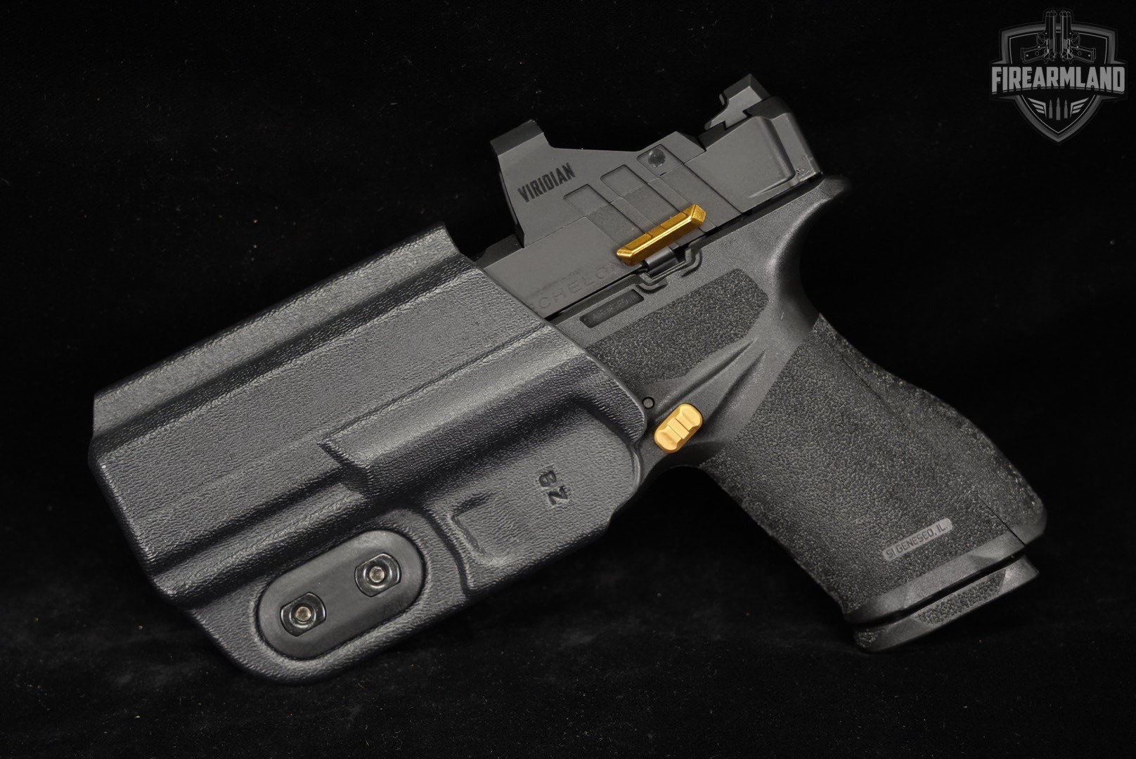 Springfield Armory Echelon 4.0C COMP 9mm 4" +3 MAGS, OG BOX, VIRIDIAN OPTIC-img-12