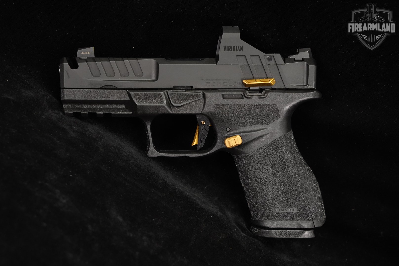 Springfield Armory Echelon 4.0C COMP 9mm 4" +3 MAGS, OG BOX, VIRIDIAN OPTIC-img-3