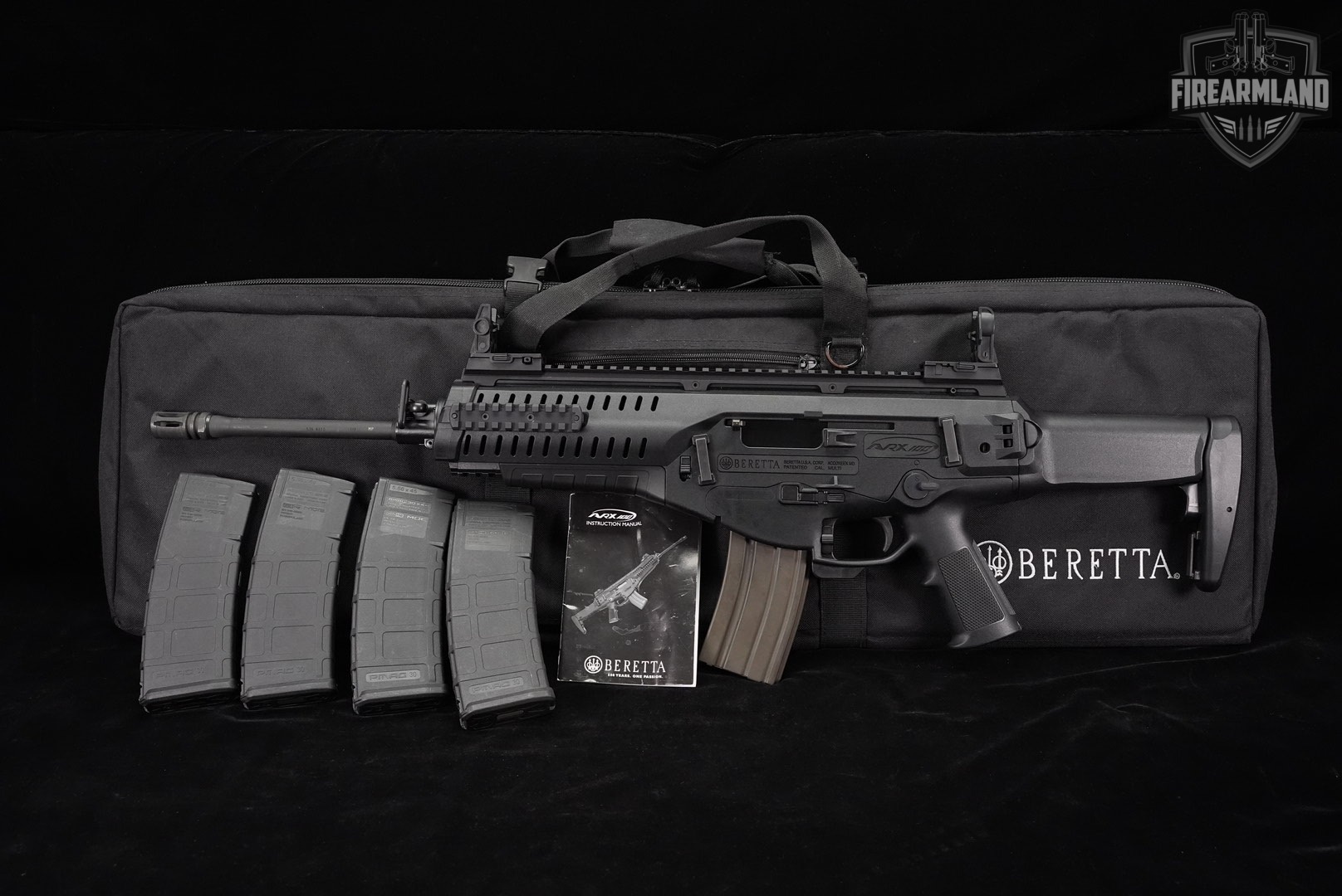Beretta ARX100 5.56 NATO 16" ARX-100 +5 MAGS & ORIG CASE-img-2
