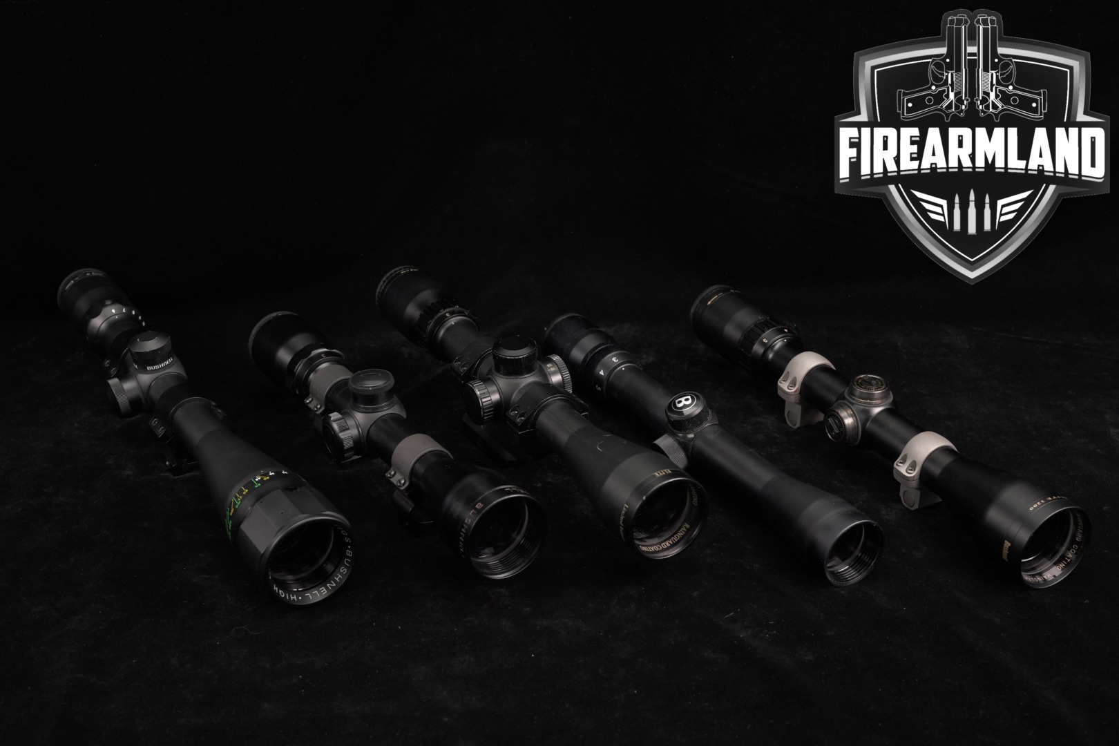 FIVE SCOPE LOT 5 Pack Bushnell Banner Elite Sportview Scopes-img-0