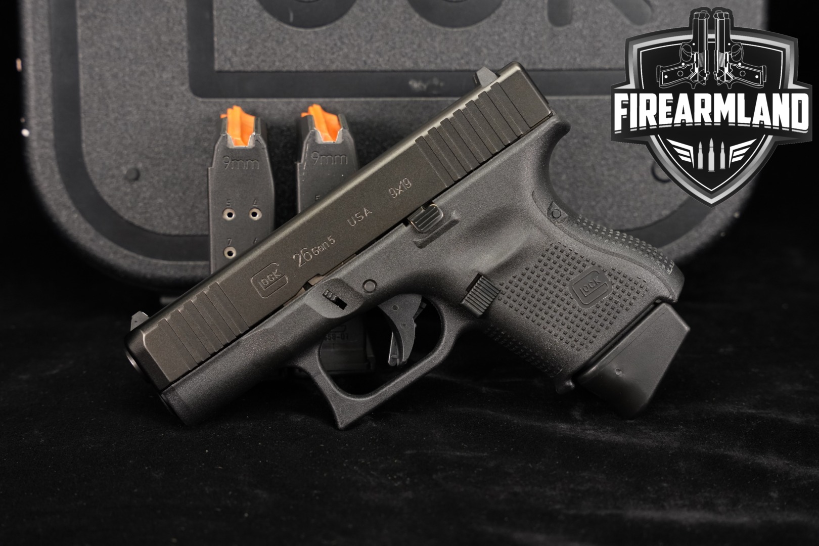 Glock G26 Gen5 9mm Luger Black in Excellent Condition Thumbnail