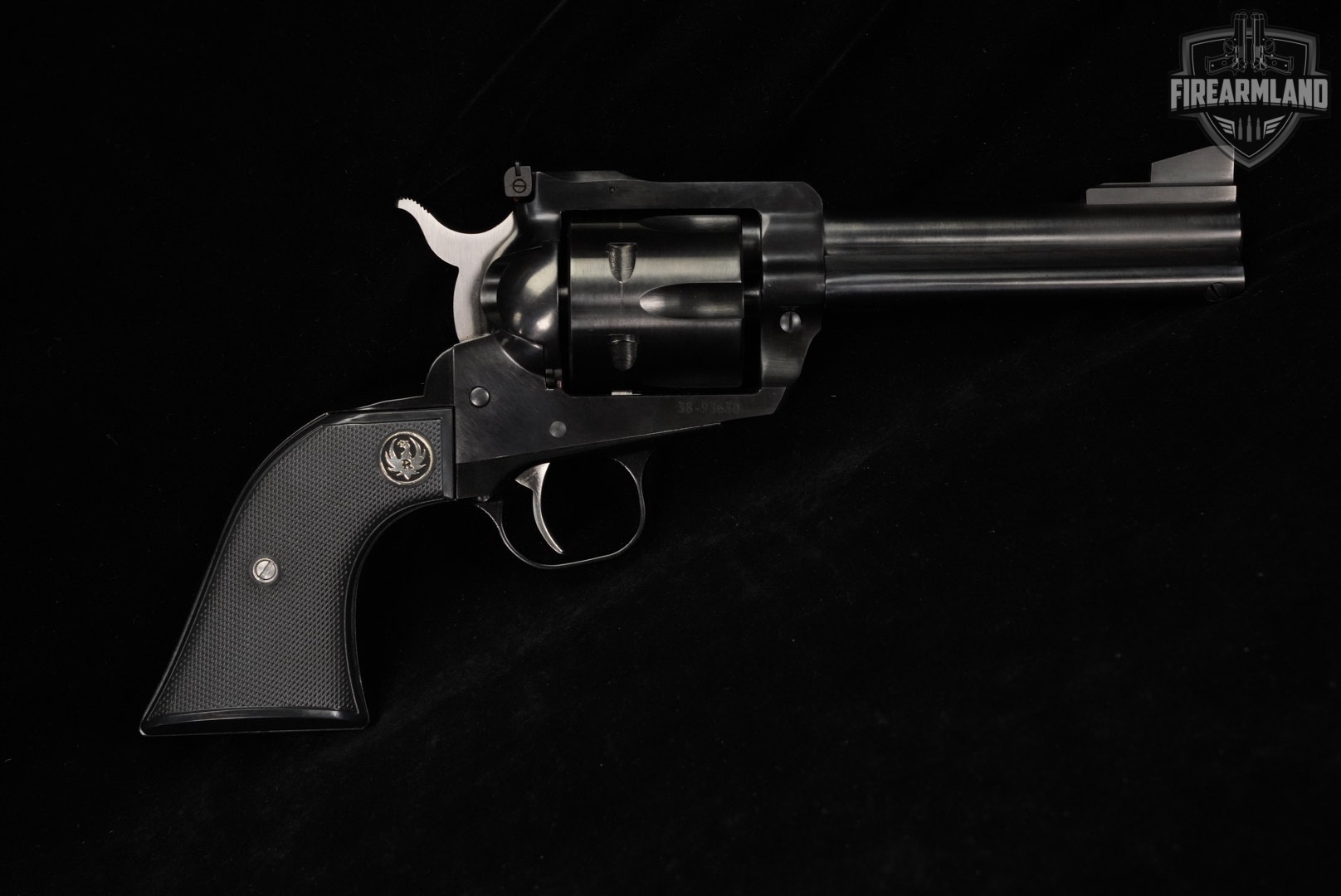 Ruger New Model Blackhawk 357 Magnum 4.62 Blued +ORIG CASE-img-4