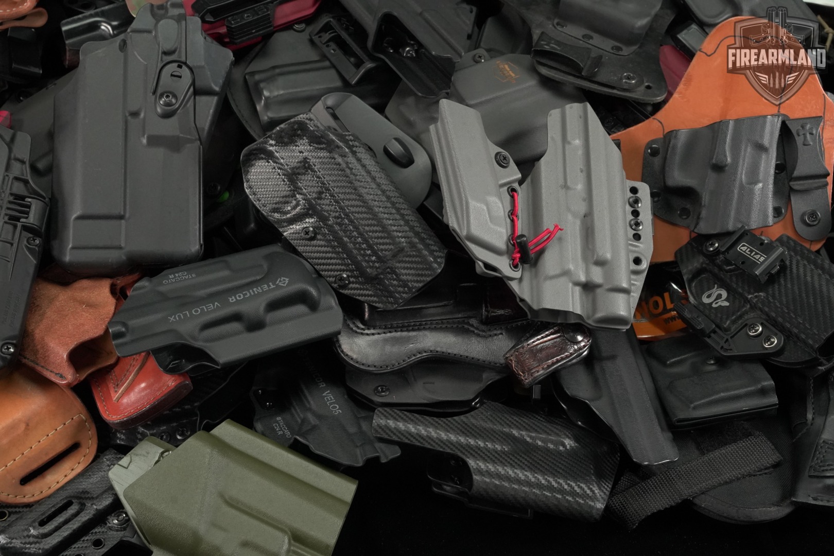 200+ Lot of Assorted Holsters & Gun Leather Holster-img-7