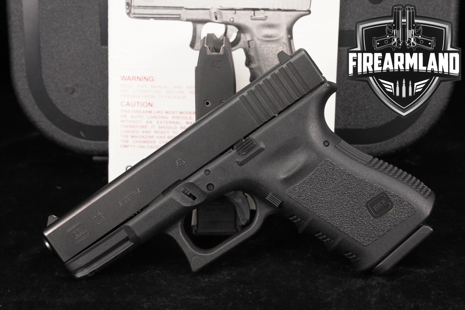 Glock 23 Gen3 G23 Gen 3 40 S&W 4.02" +2 MAGS & ORIG CASE-img-0