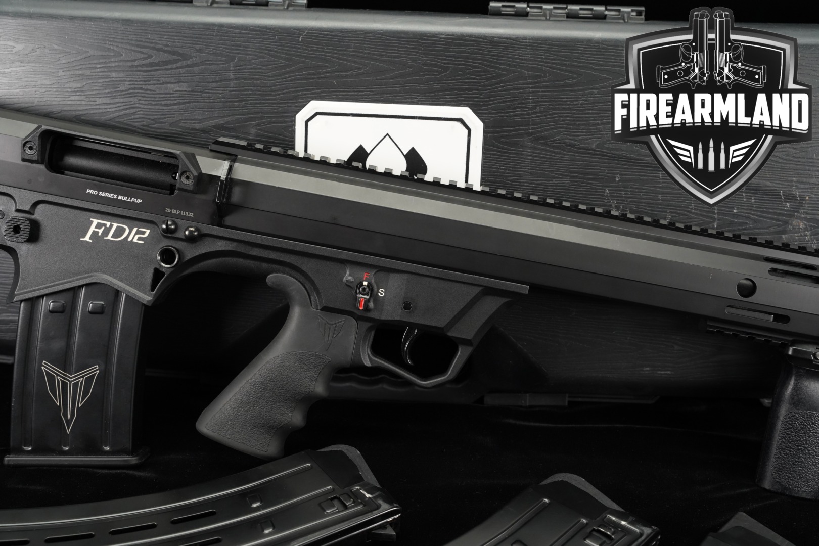 Black Aces Tactical FD12 Pro Series Bullpup 12 Gauge Black in Very Good Condition Thumbnail