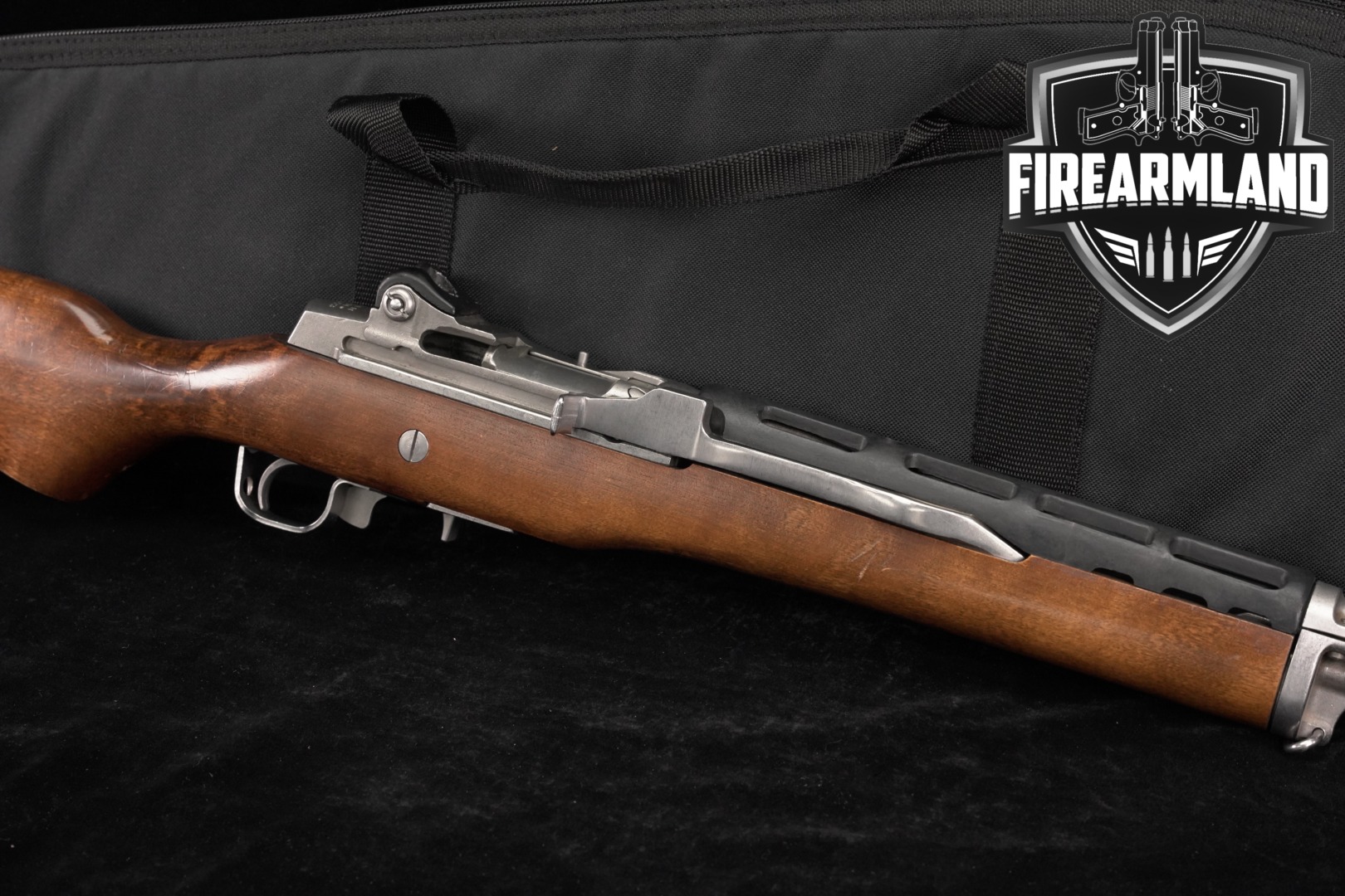 PRE-BAN Ruger Mini-14 223 Rem 18.5" Stainless & Hardwood Mini14-img-0