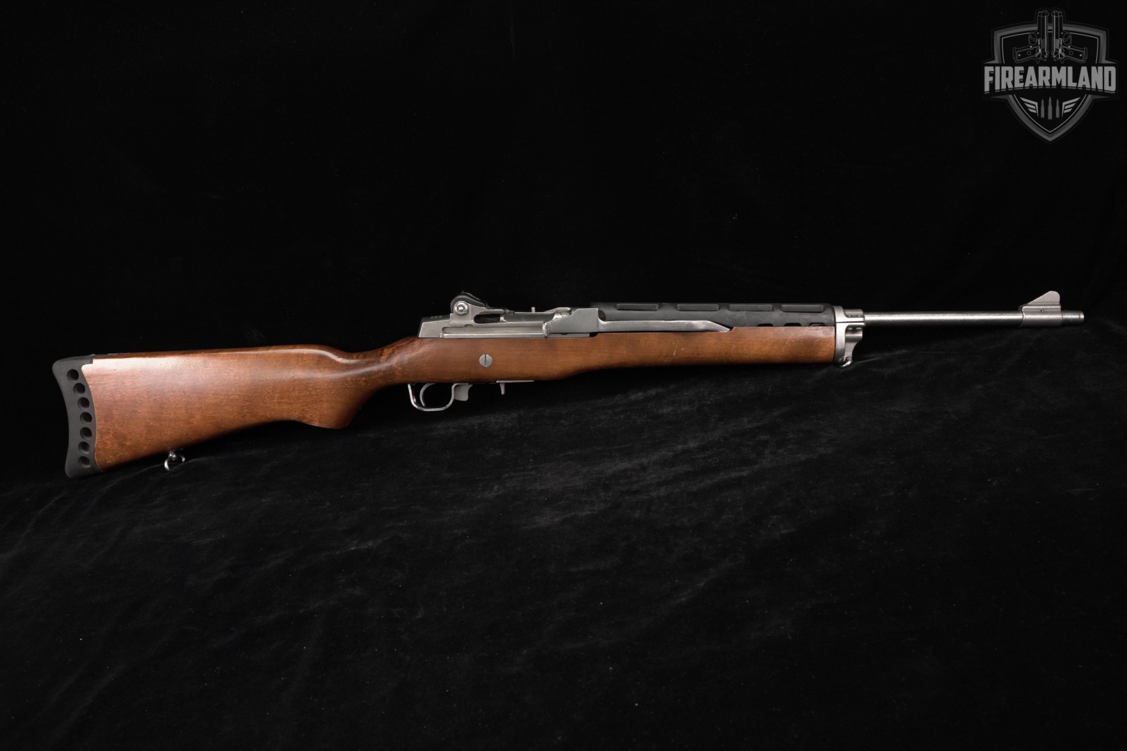 PRE-BAN Ruger Mini-14 223 Rem 18.5" Stainless & Hardwood Mini14-img-3