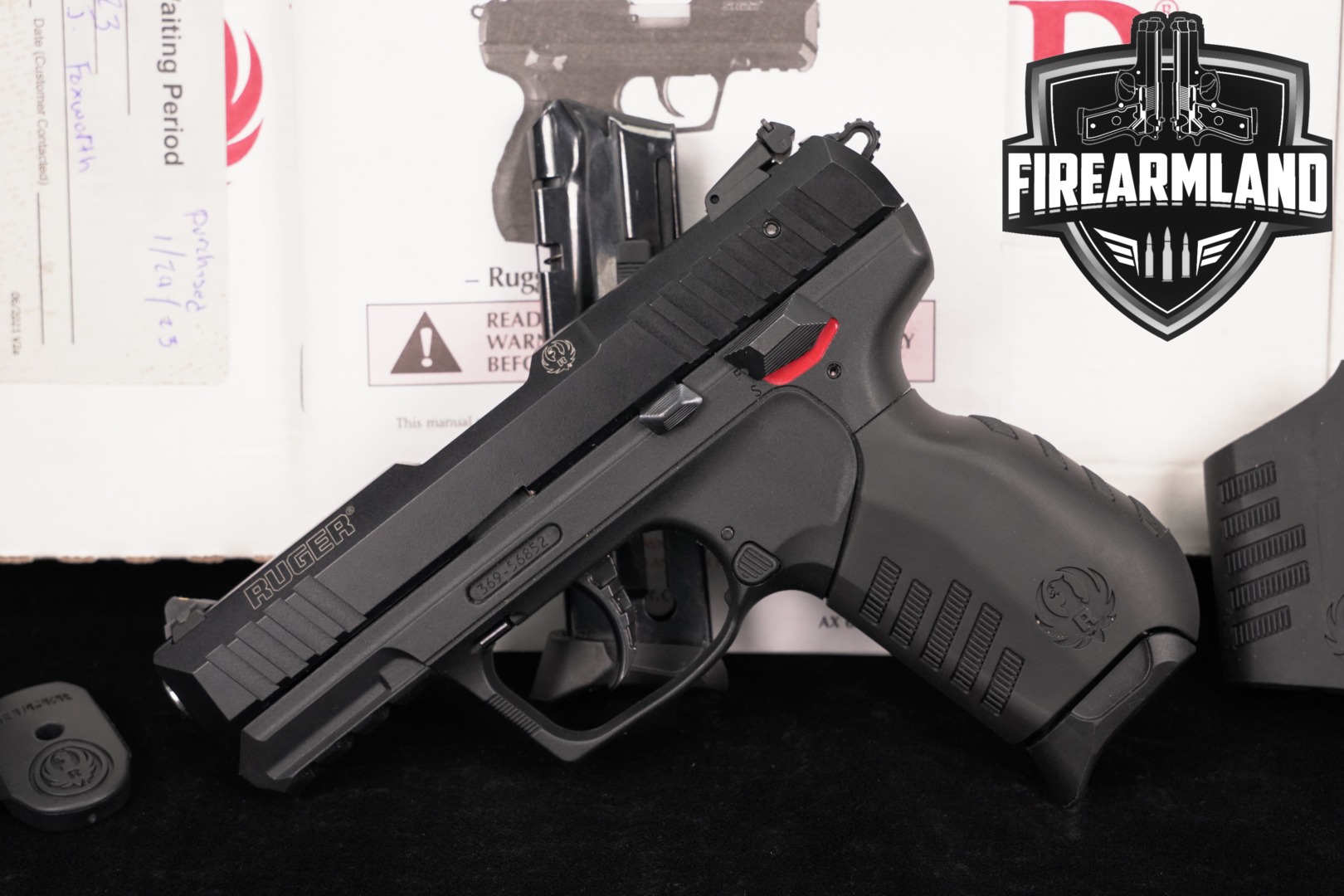 Ruger SR22 22LR 3.5" SR 22 +2 MAGS & ORIG BOX-img-0