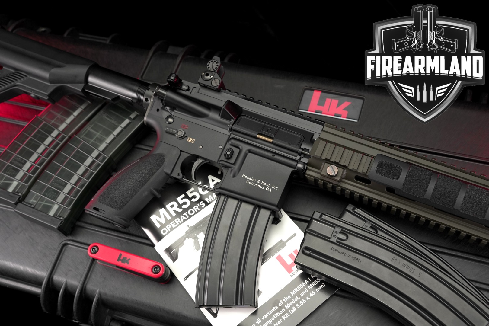 Heckler & Koch (H&K, HK) MR556A1 5.56mm NATO Black in Very Good Condition Thumbnail