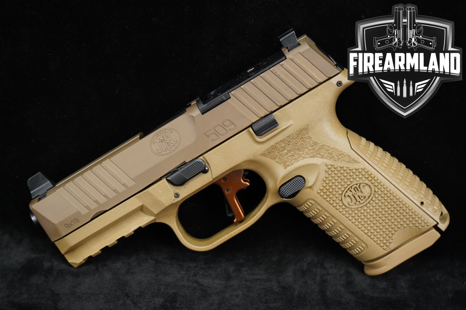 FN America, LLC (FN) 509 Compact MRD 9mm Luger FDE in Good Condition Thumbnail