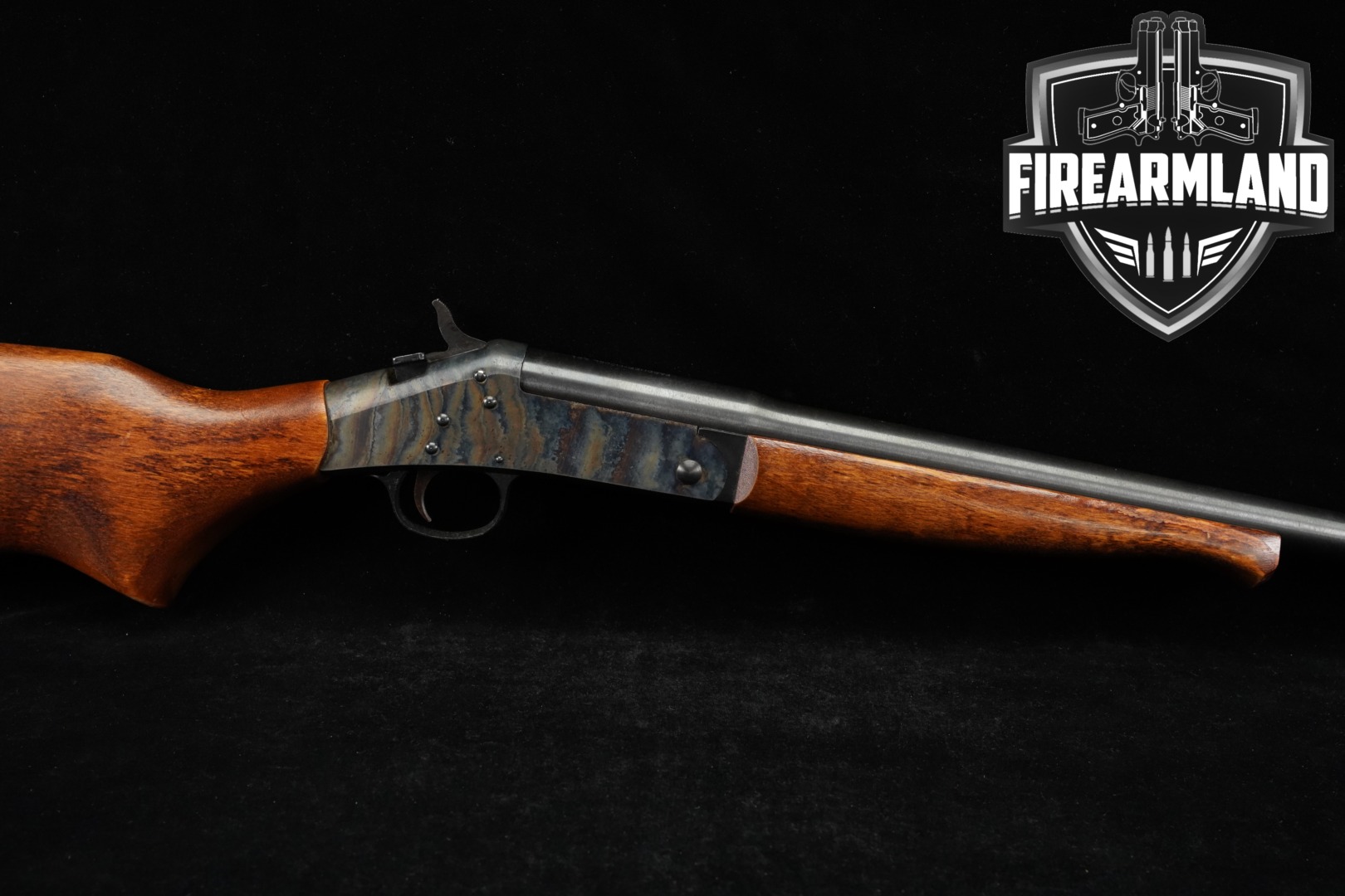 New England Firearms (NEF) Pardner Model SB1 .410 Bore Color Case Hardened & Walnut in Good Condition Thumbnail