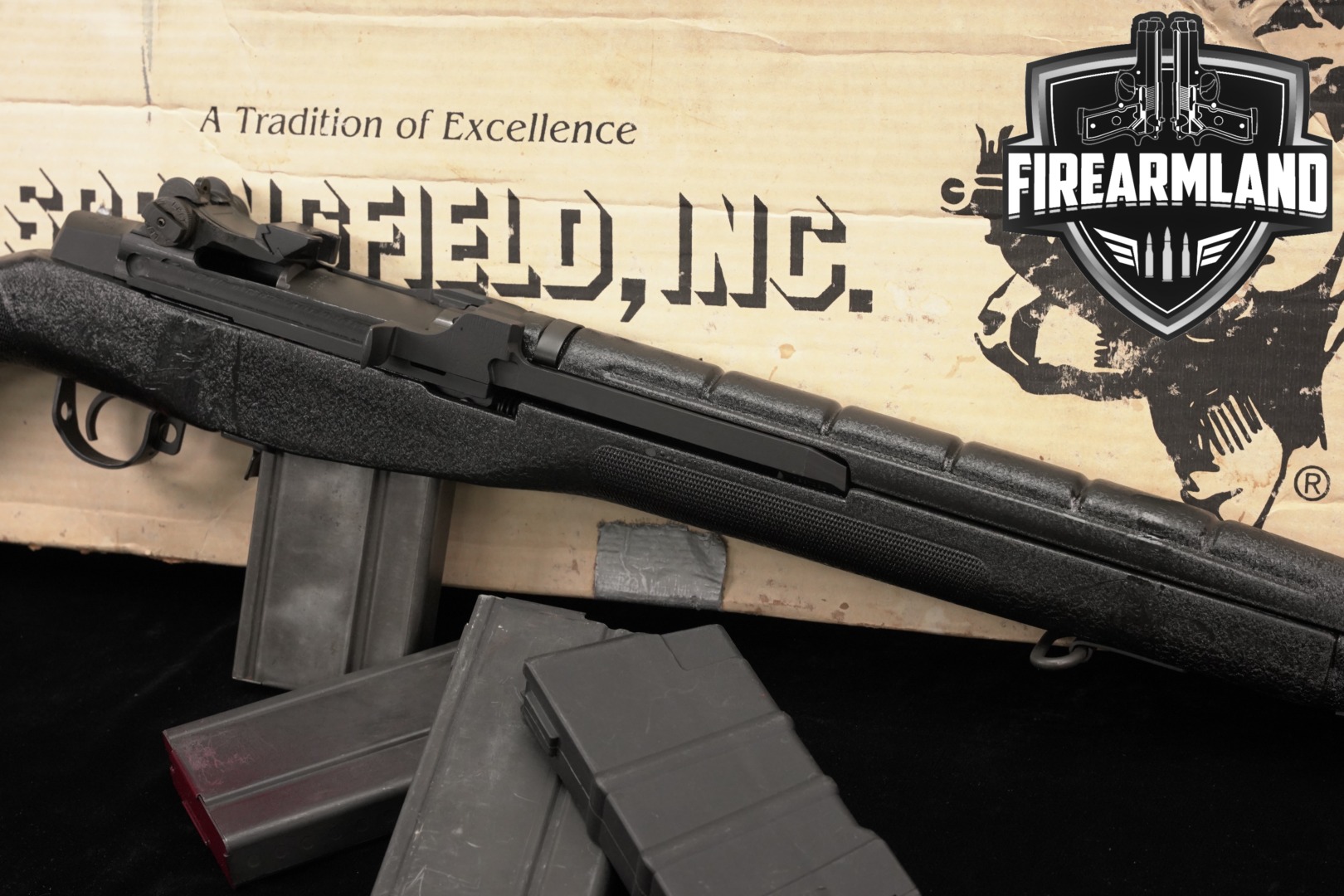1993-1994 Springfield Armory M1A Standard .308 Win. Parkerized & Synthetic in Very Good Condition Thumbnail
