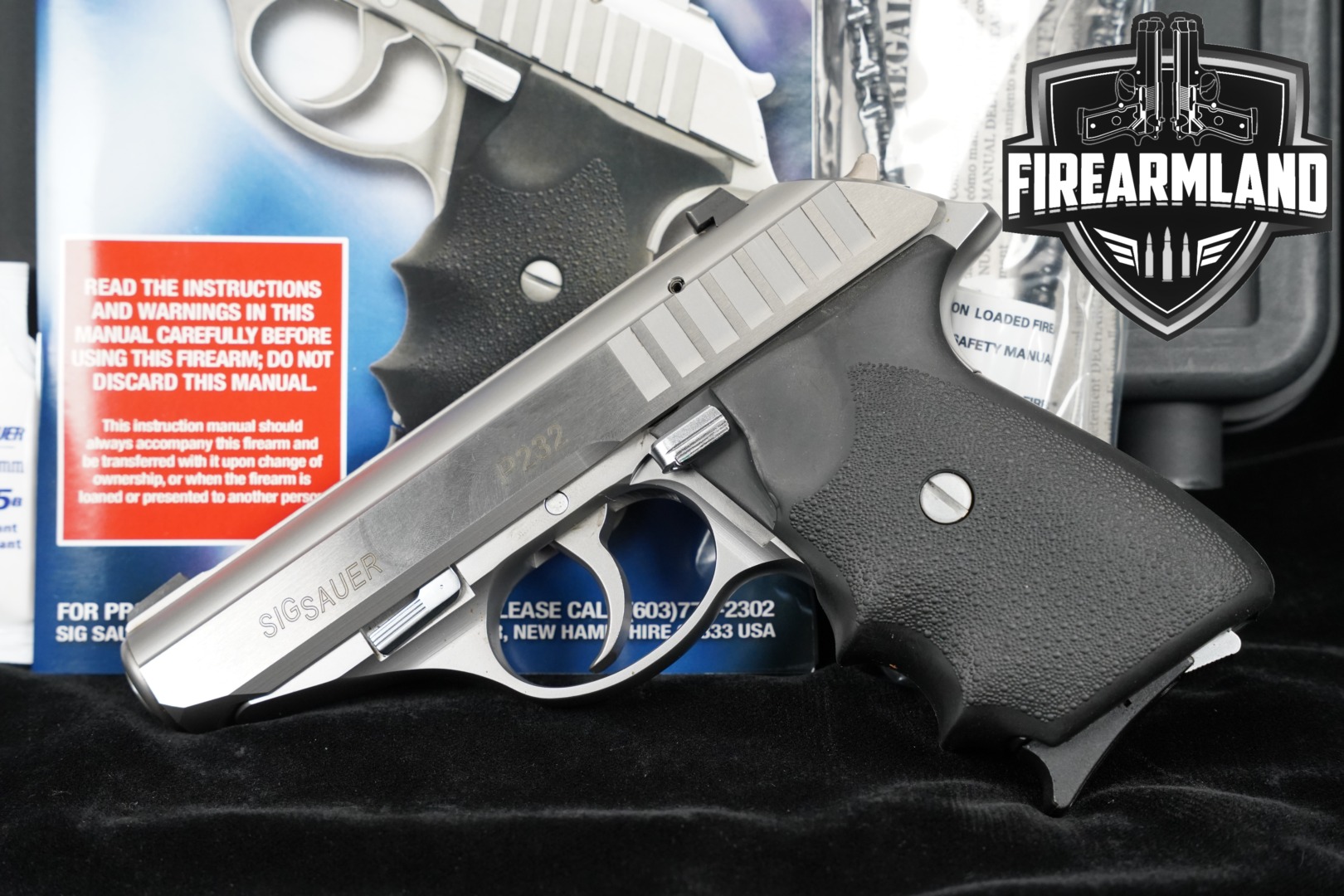 Sig Sauer P232 Stainless .380 ACP Stainless in Very Good Condition Thumbnail