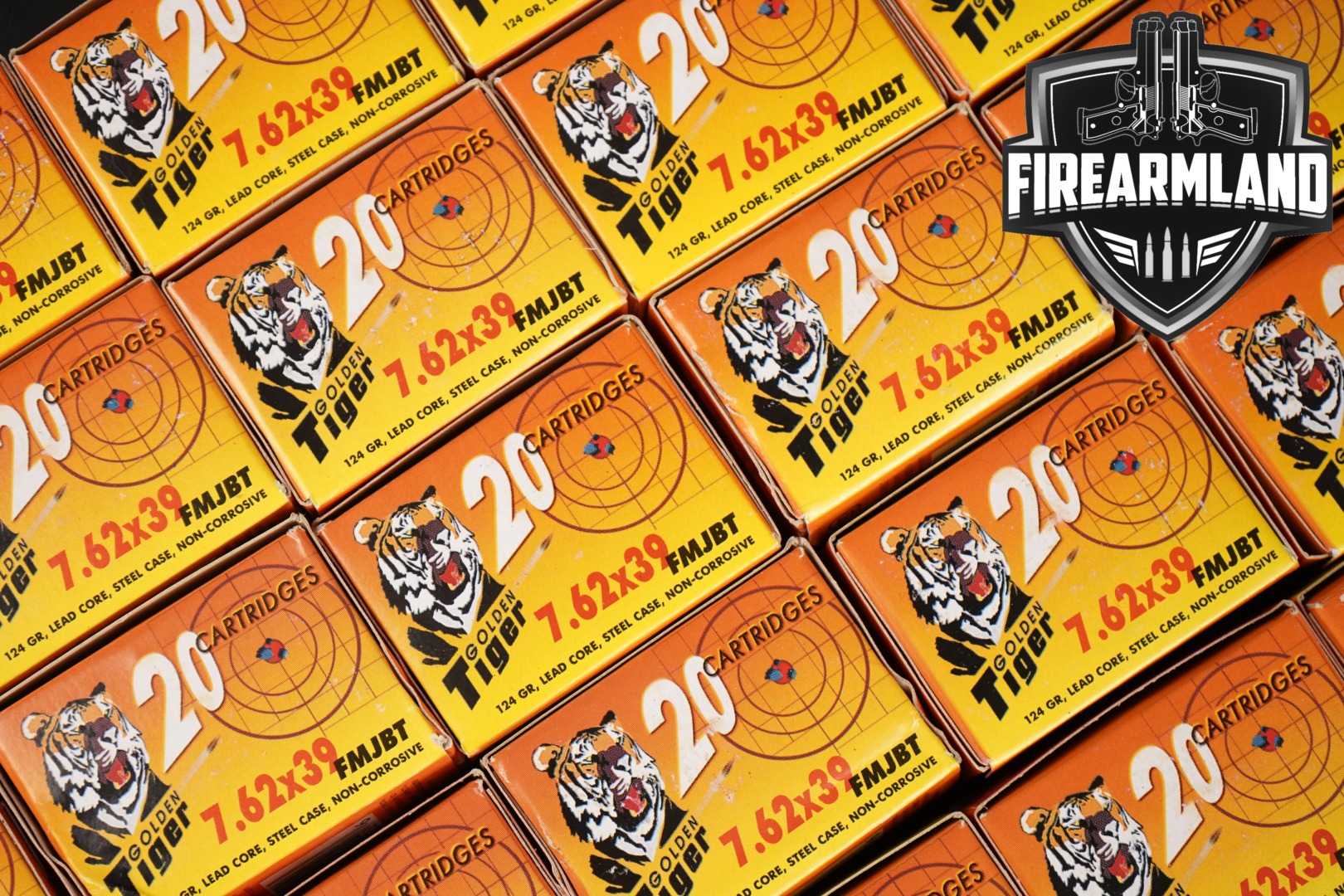 Golden Tiger FMJ 7.62x39 in New - Old Stock Condition Thumbnail