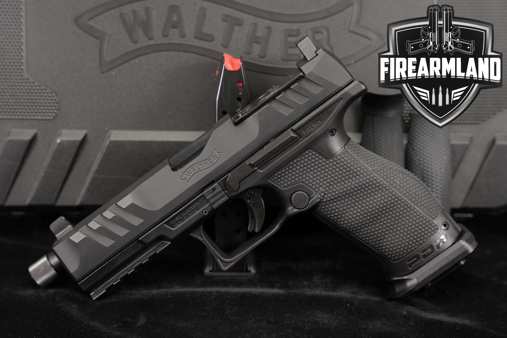 Walther PDP Full Size 9mm Luger Black in Excellent Condition Thumbnail