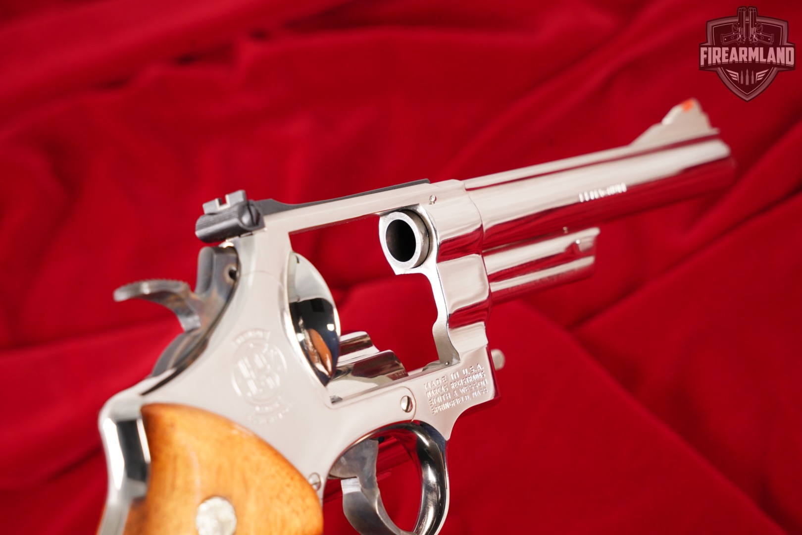 1979 Smith & Wesson Model 29-2 S&W 44 Rem Mag 6" Bright Nickel M29 DA/SA-img-12