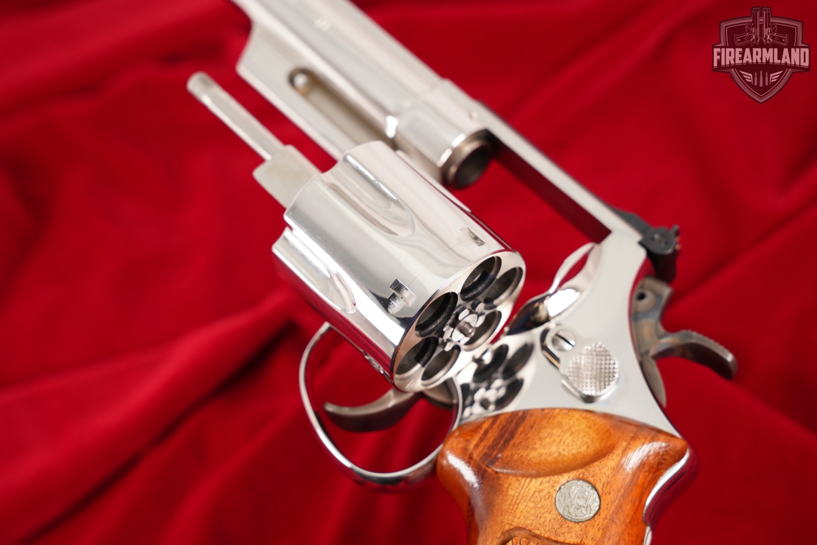 1979 Smith & Wesson Model 29-2 S&W 44 Rem Mag 6" Bright Nickel M29 DA/SA-img-15