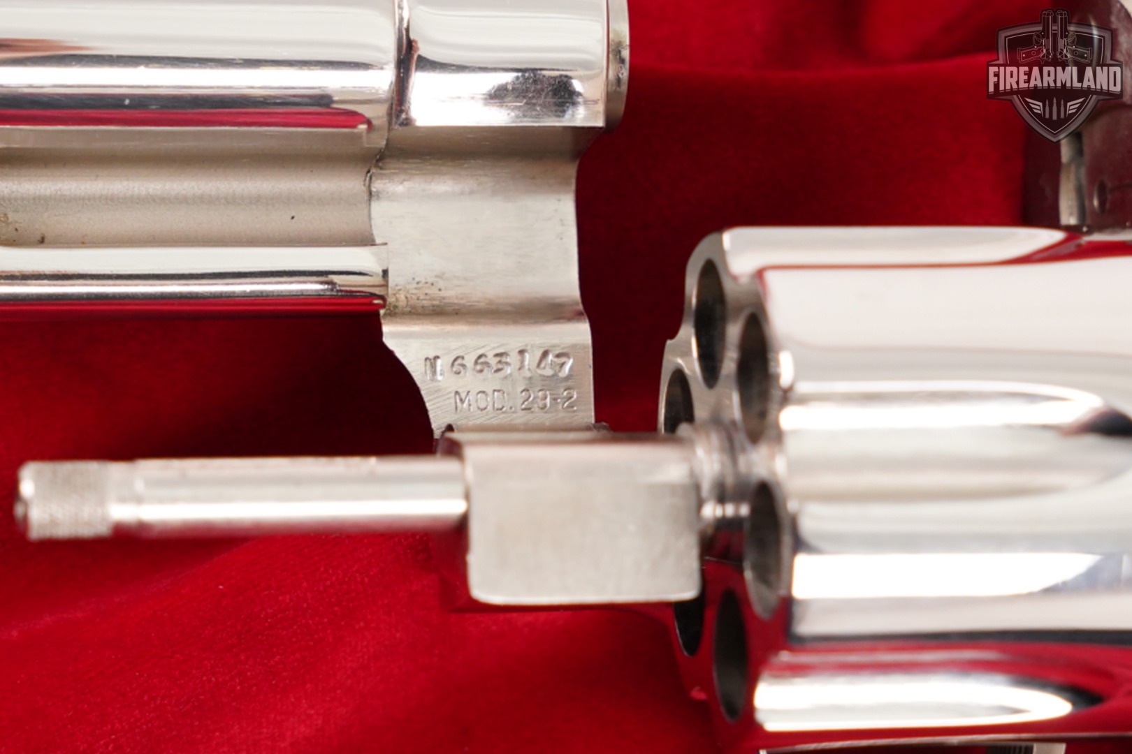 1979 Smith & Wesson Model 29-2 S&W 44 Rem Mag 6" Bright Nickel M29 DA/SA-img-18