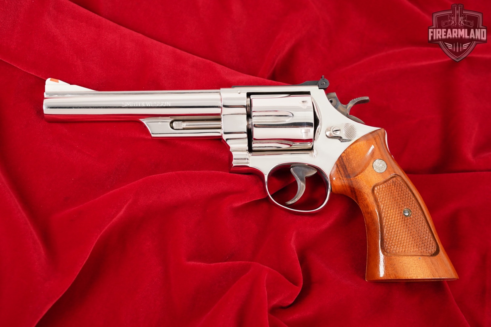 1979 Smith & Wesson Model 29-2 S&W 44 Rem Mag 6" Bright Nickel M29 DA/SA-img-4