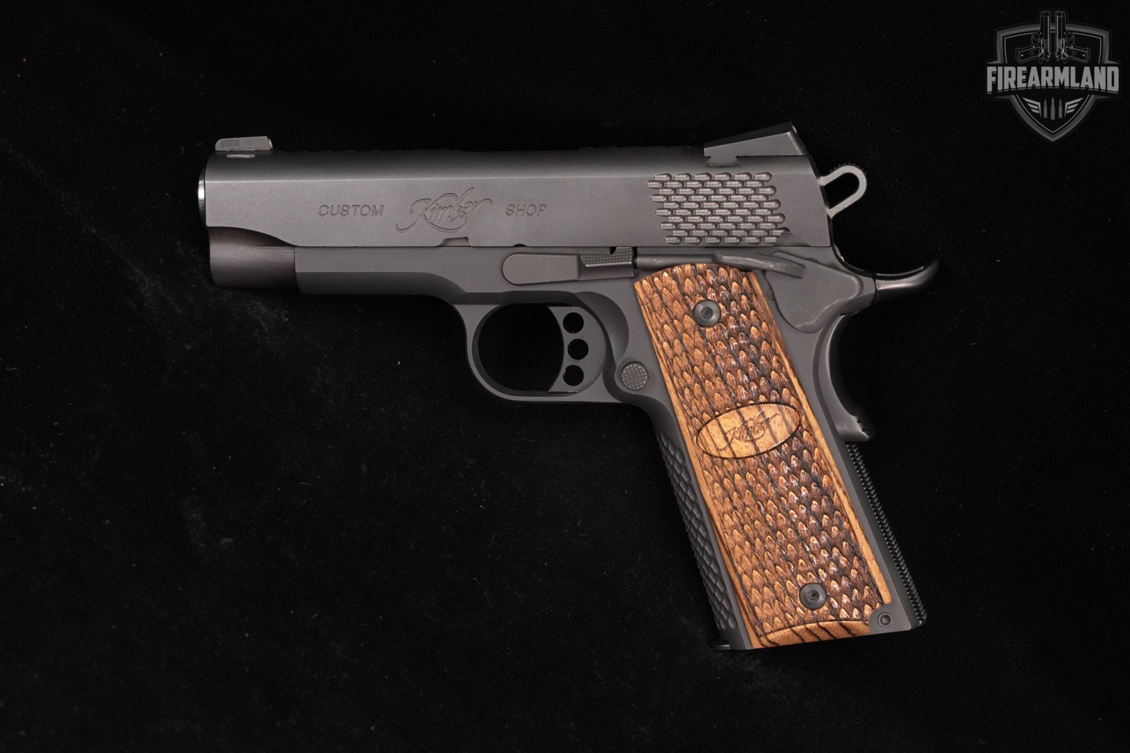 Kimber Pro Raptor II Custom Shop 45 ACP 1911 4" +2 MAGS & ORIG CASE-img-3