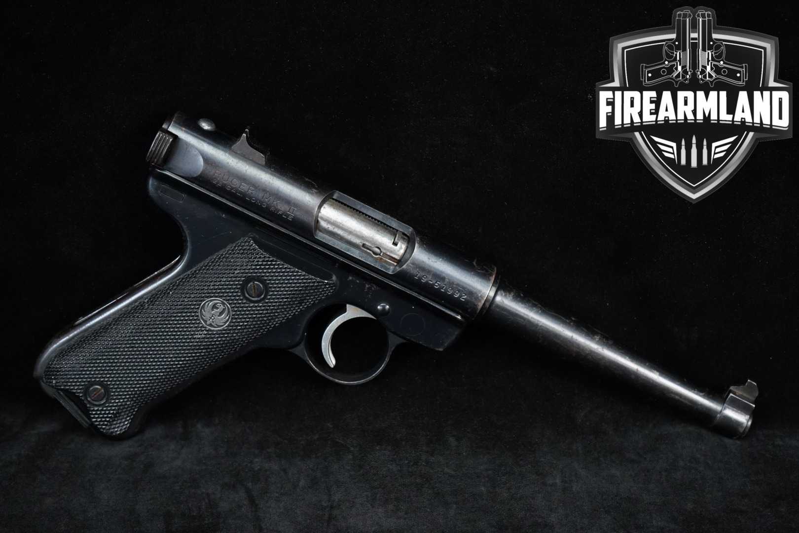 Sturm Ruger Mark II Standard .22 LR Blued in Fair Condition Thumbnail